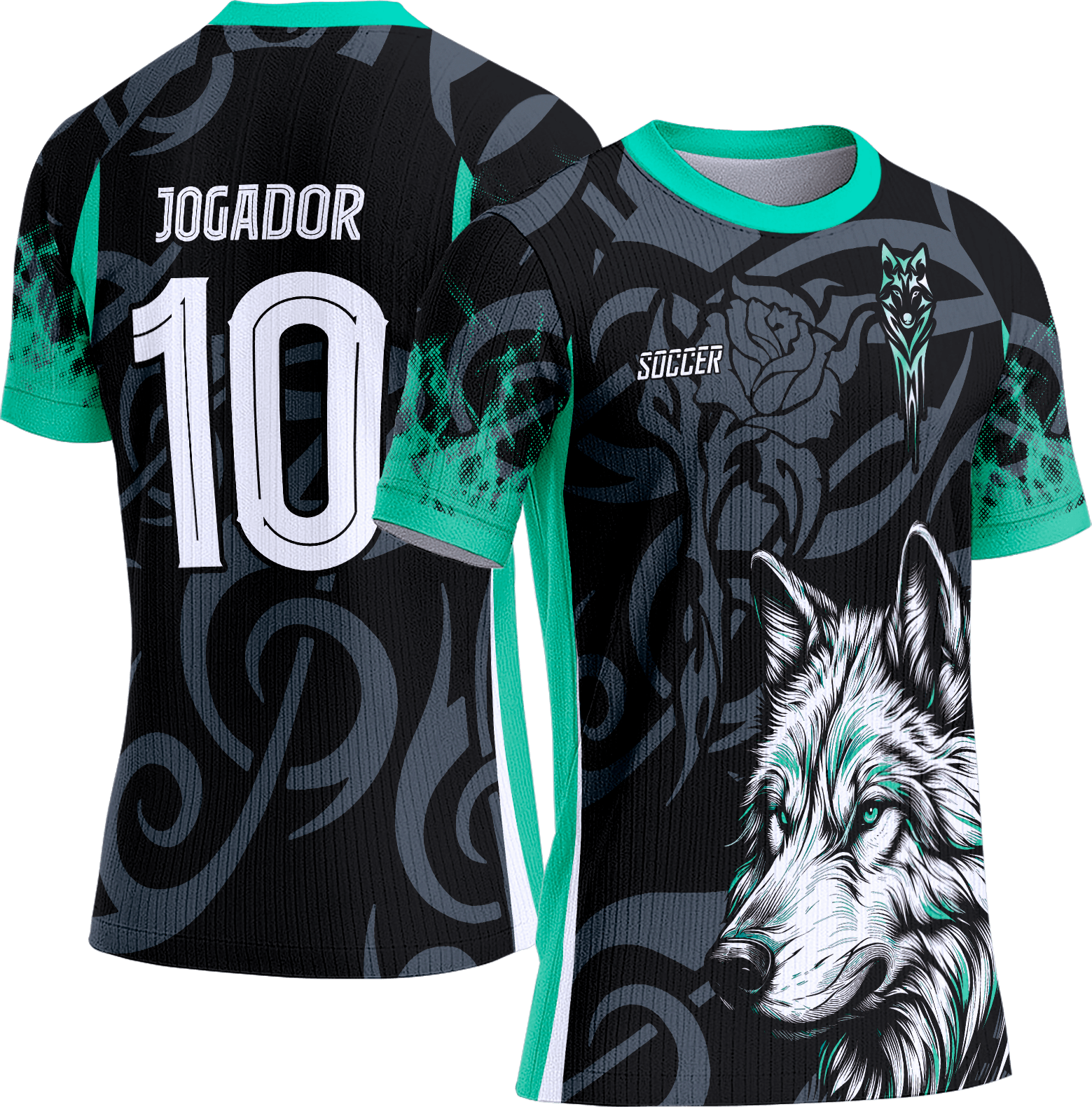 Arte Vetor Camisa Interclasse 629 Lobo