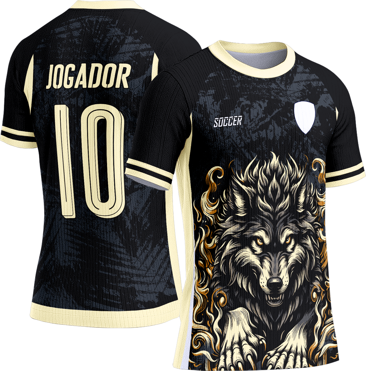Arte Vetor Camisa Interclasse 631 Lobo