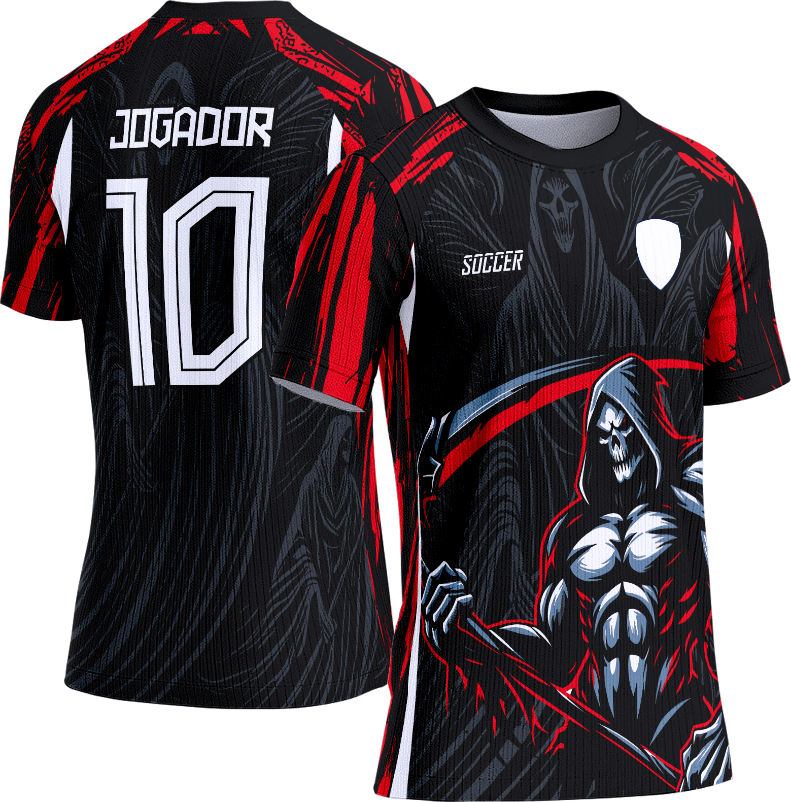 Arte Vetor Camisa Interclasse 633 Ceifador