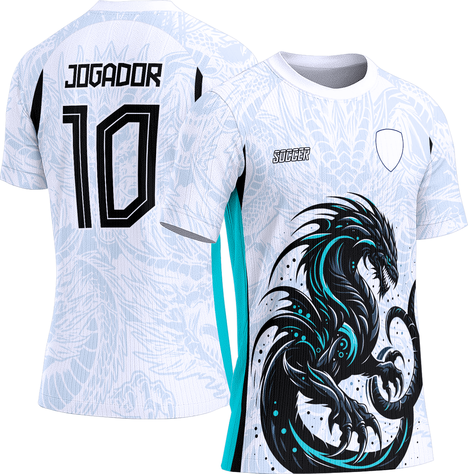 Arte Vetor Camisa Interclasse 635 Dragão