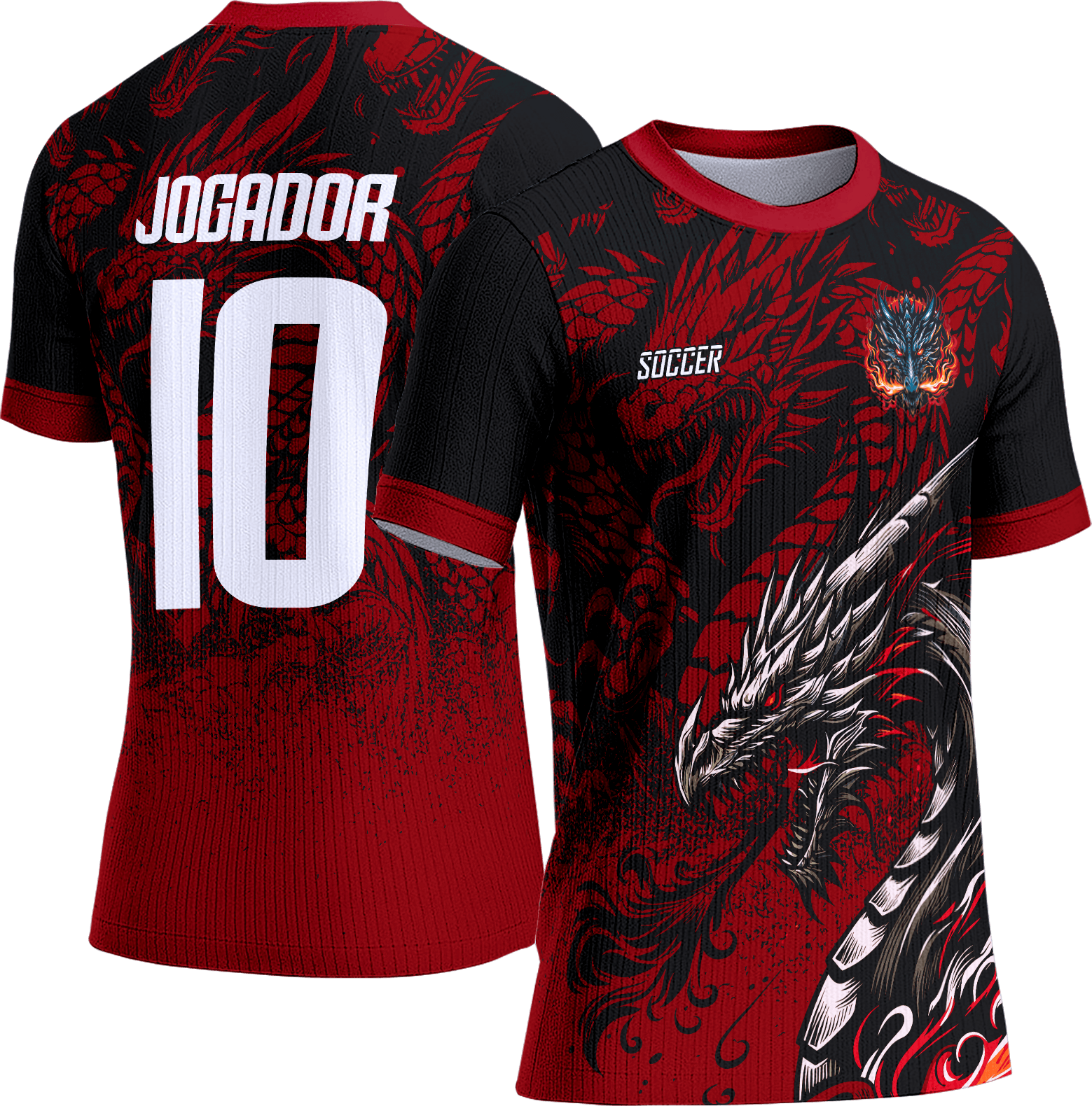 Arte Vetor Camisa Interclasse 637 Dragão