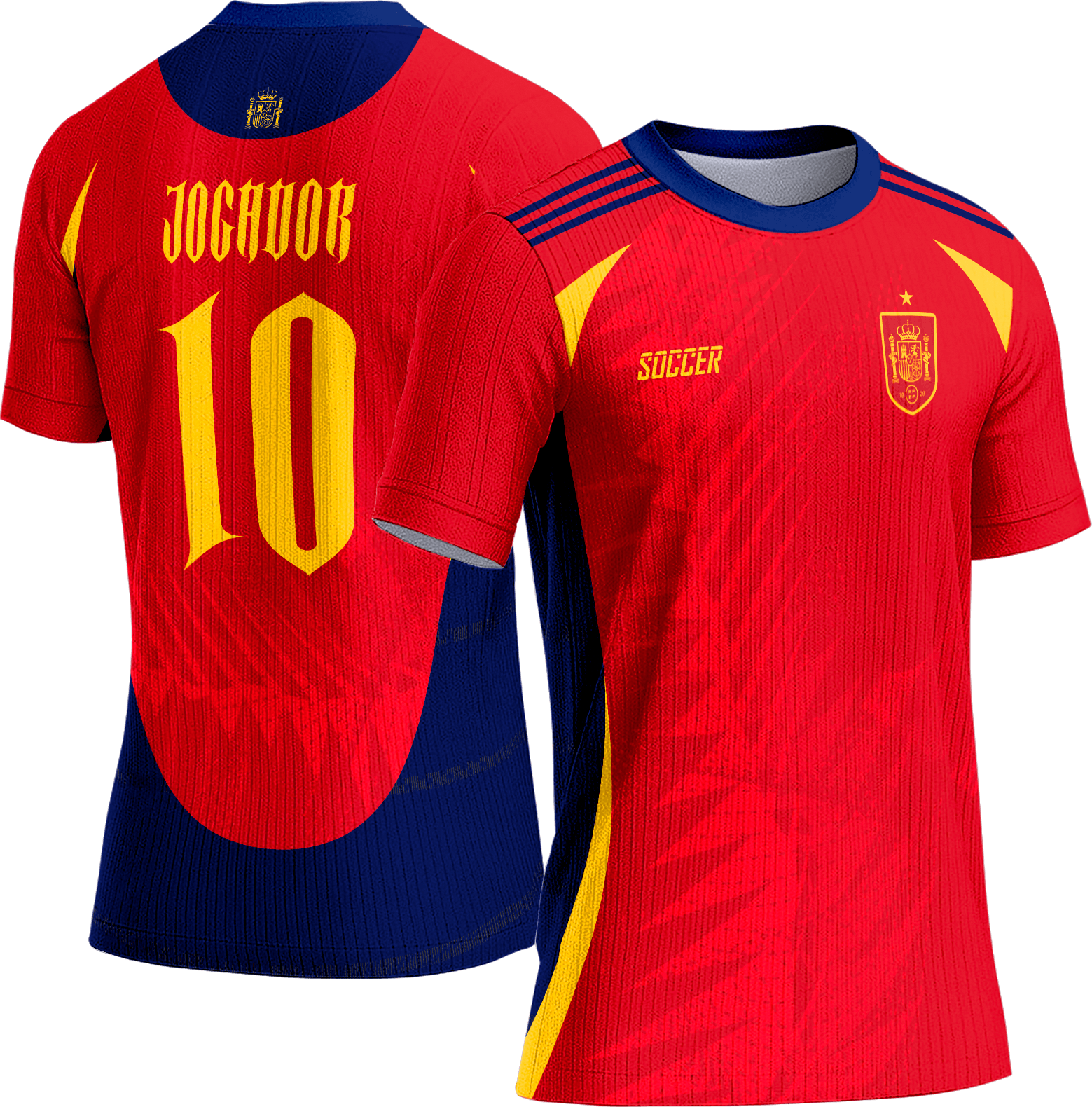 Arte Vetor Camisa Interclasse 653 Espanha Conceito