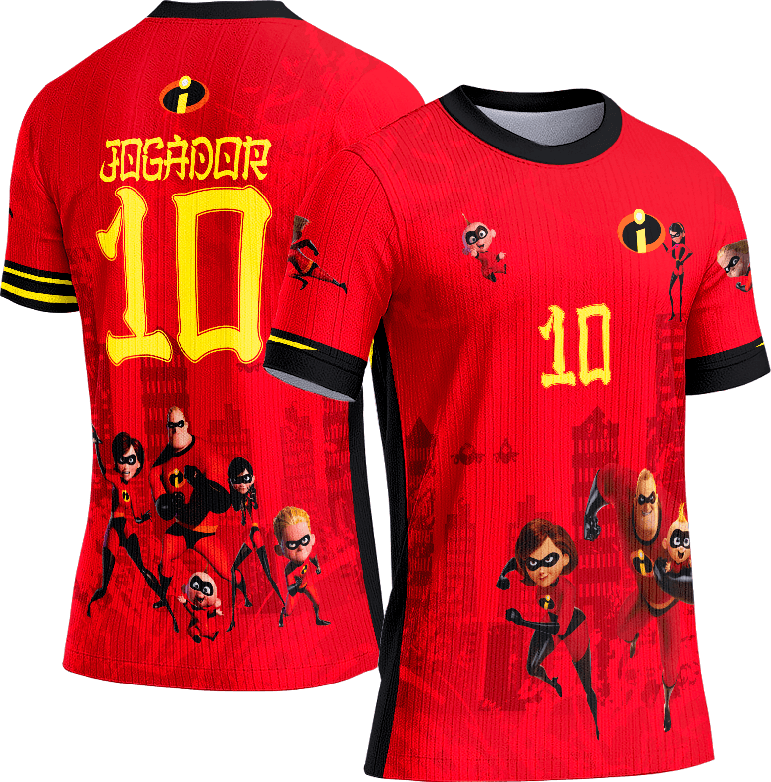 Arte Vetor Camisa Interclasse 655 Os Incriveis