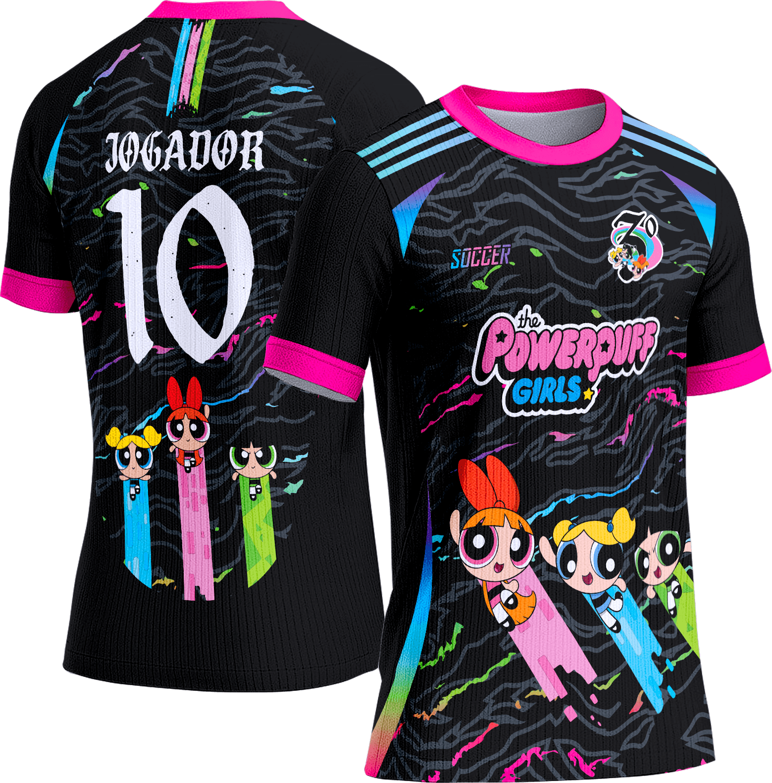 Arte Vetor Camisa Interclasse 661 As Meninas Superpoderosas
