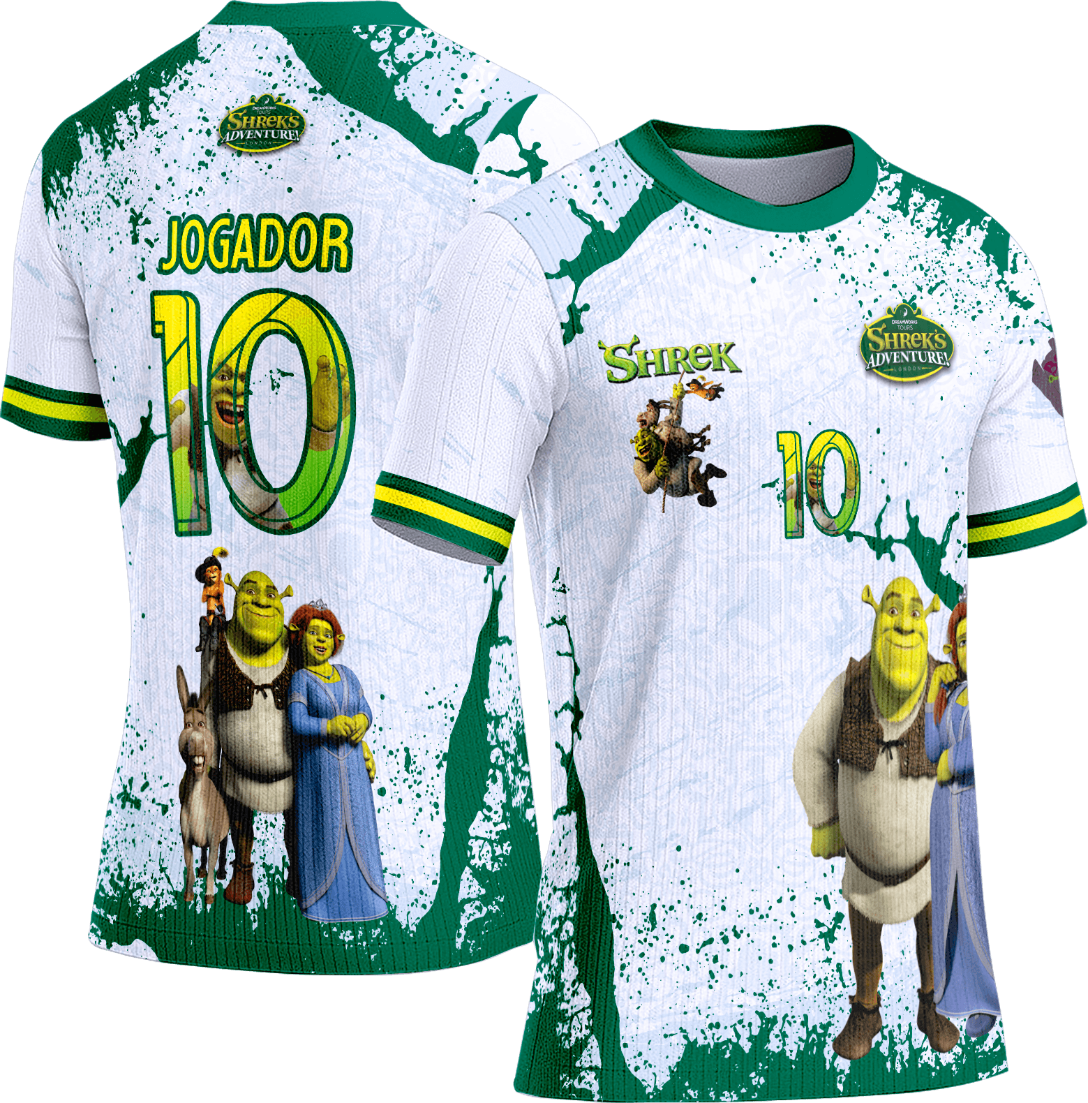 Arte Vetor Camisa Interclasse 663 Shrek