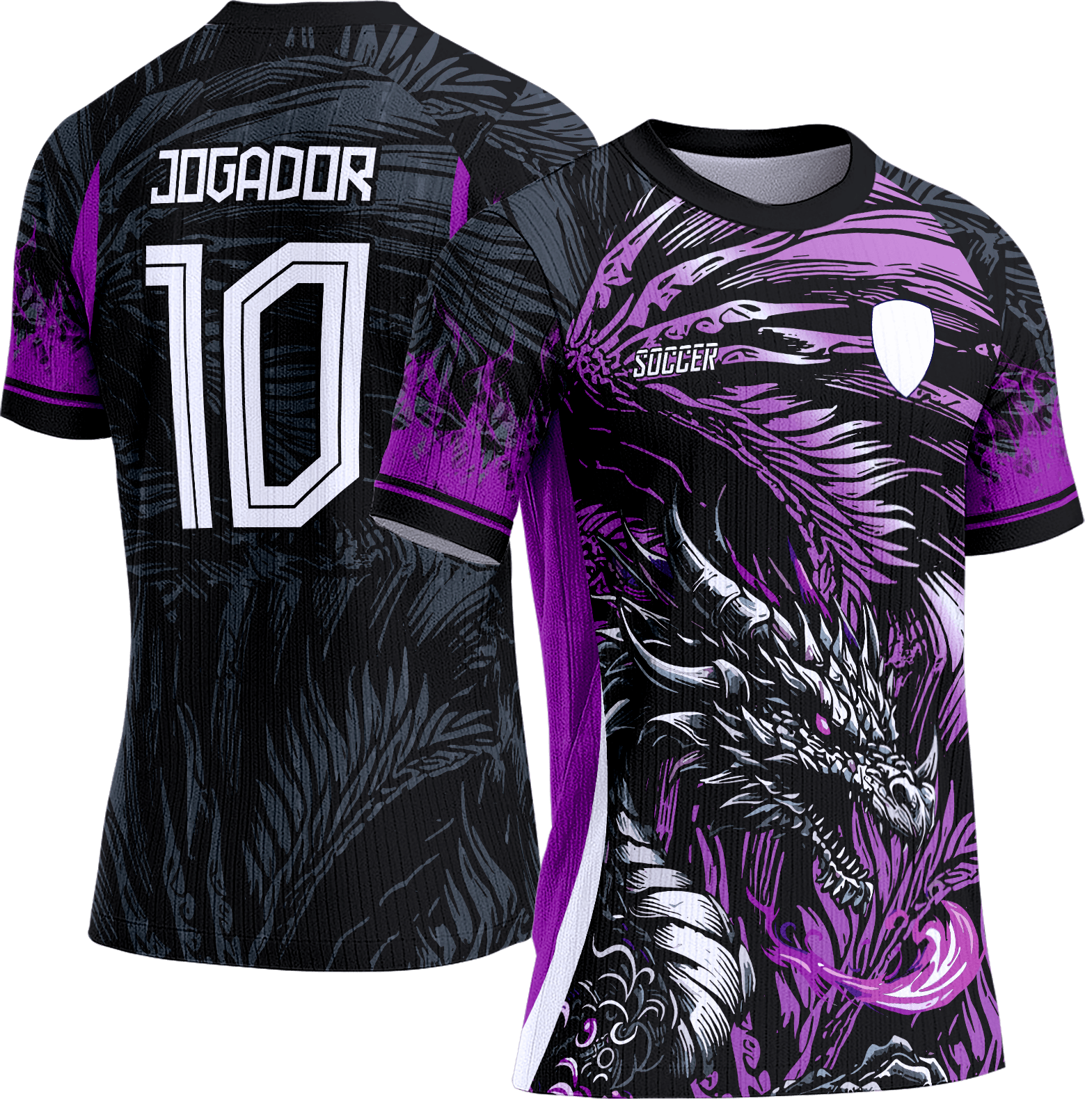 Arte Vetor Camisa Interclasse 681 Dragão