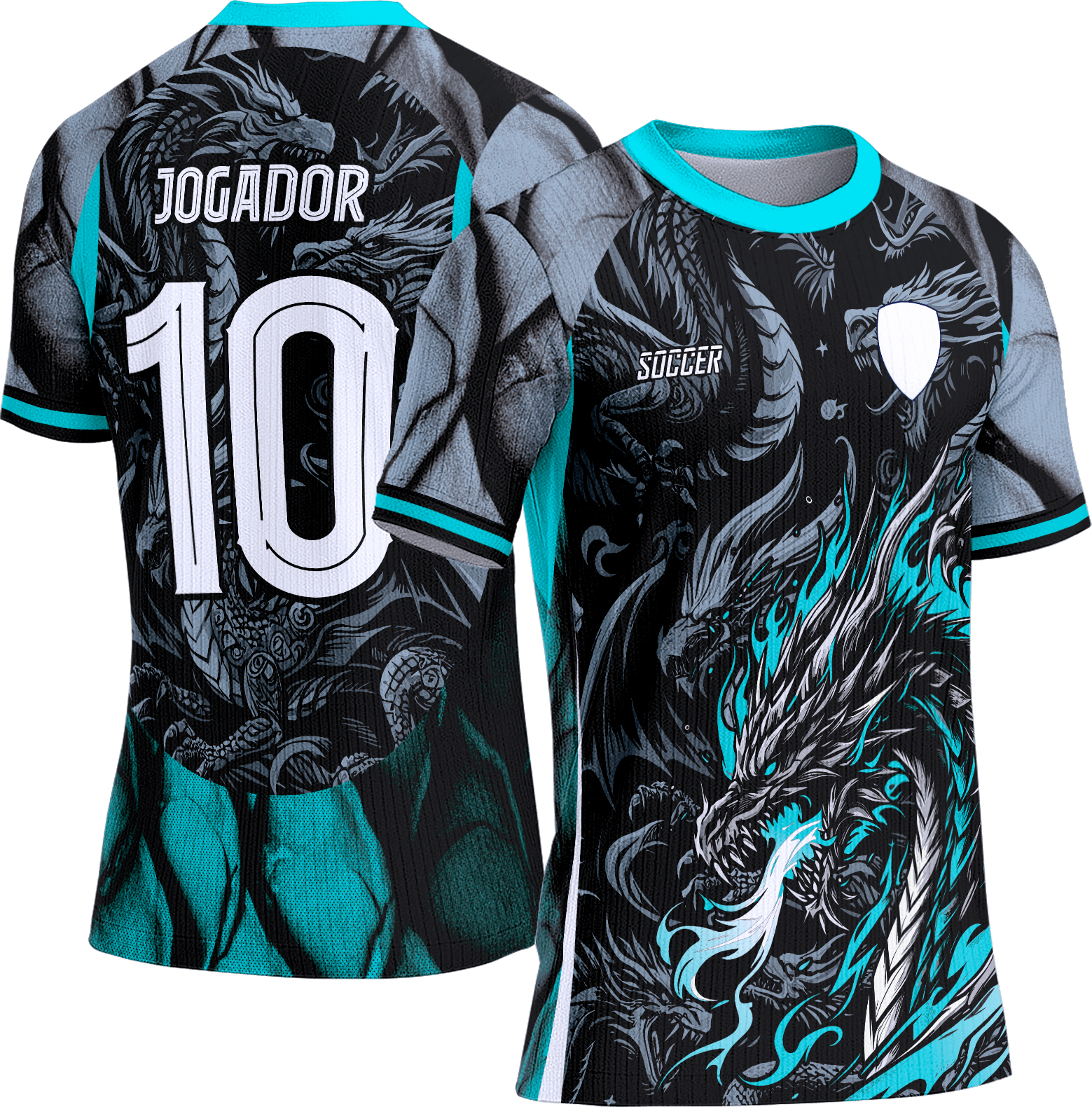 Arte Vetor Camisa Interclasse 682 Dragão