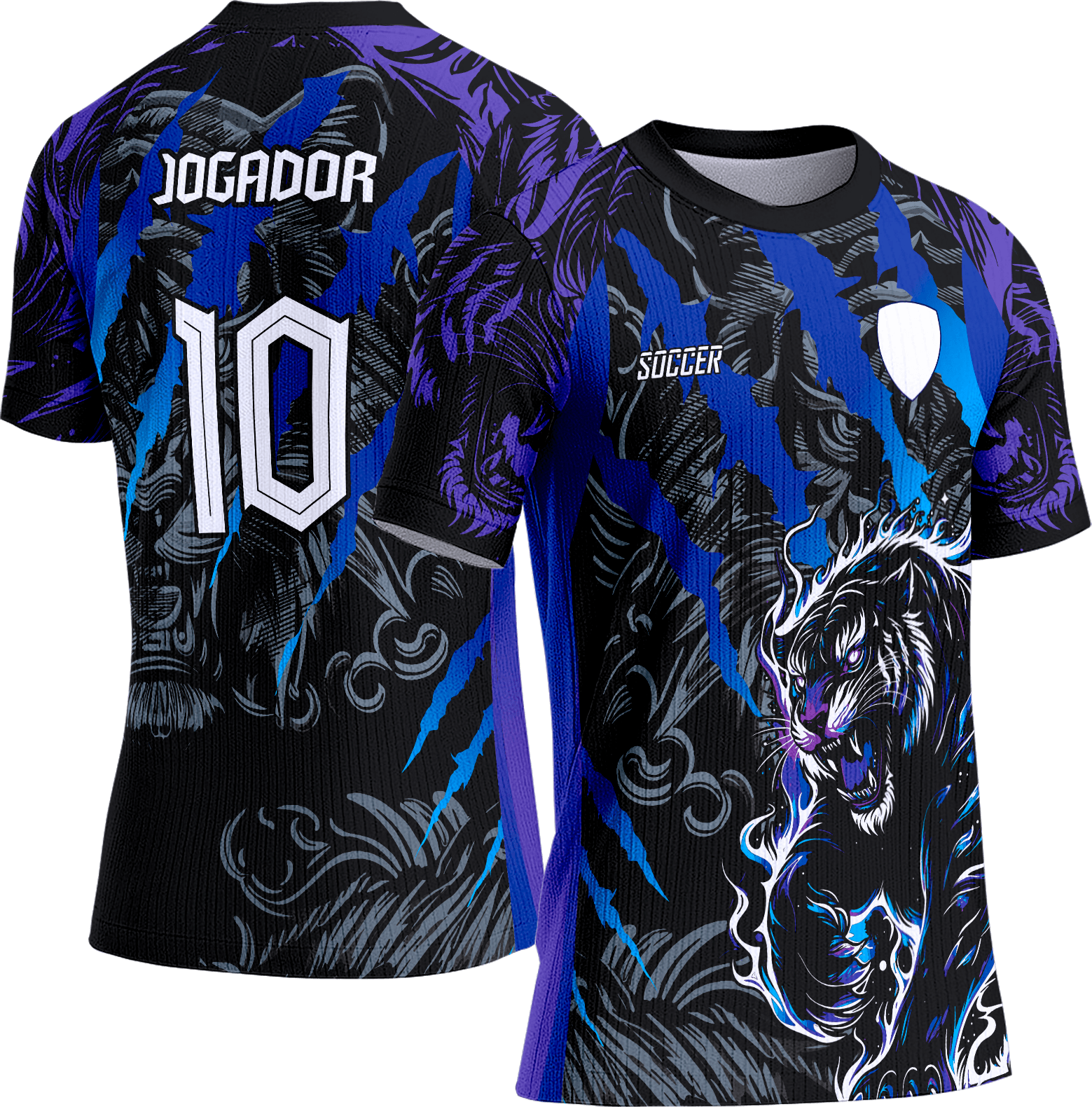 Arte Vetor Camisa Interclasse 697 Tigre