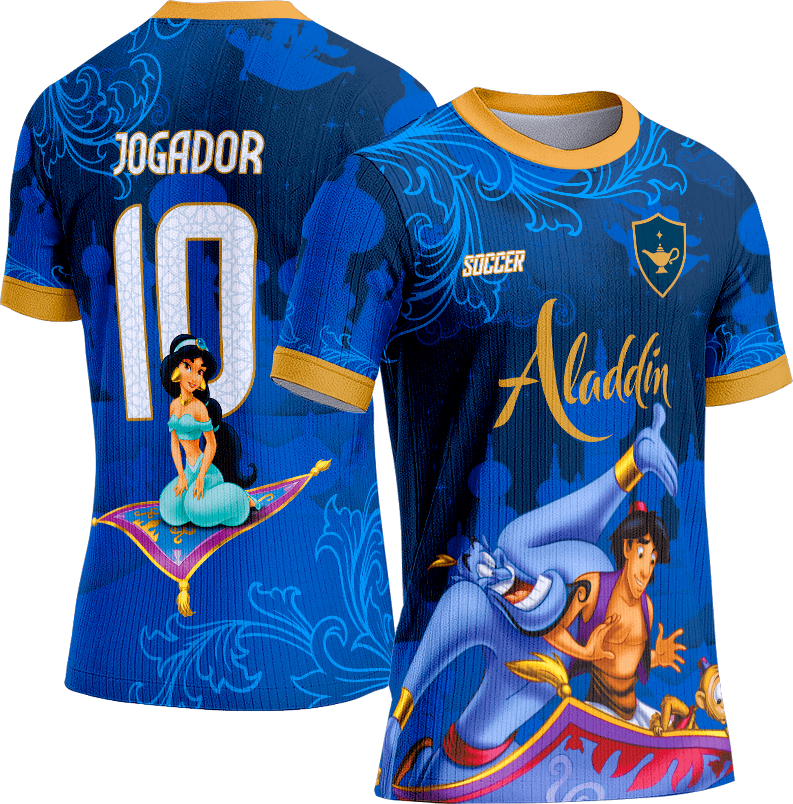 Arte Vetor Camisa Interclasse 702 Aladdin