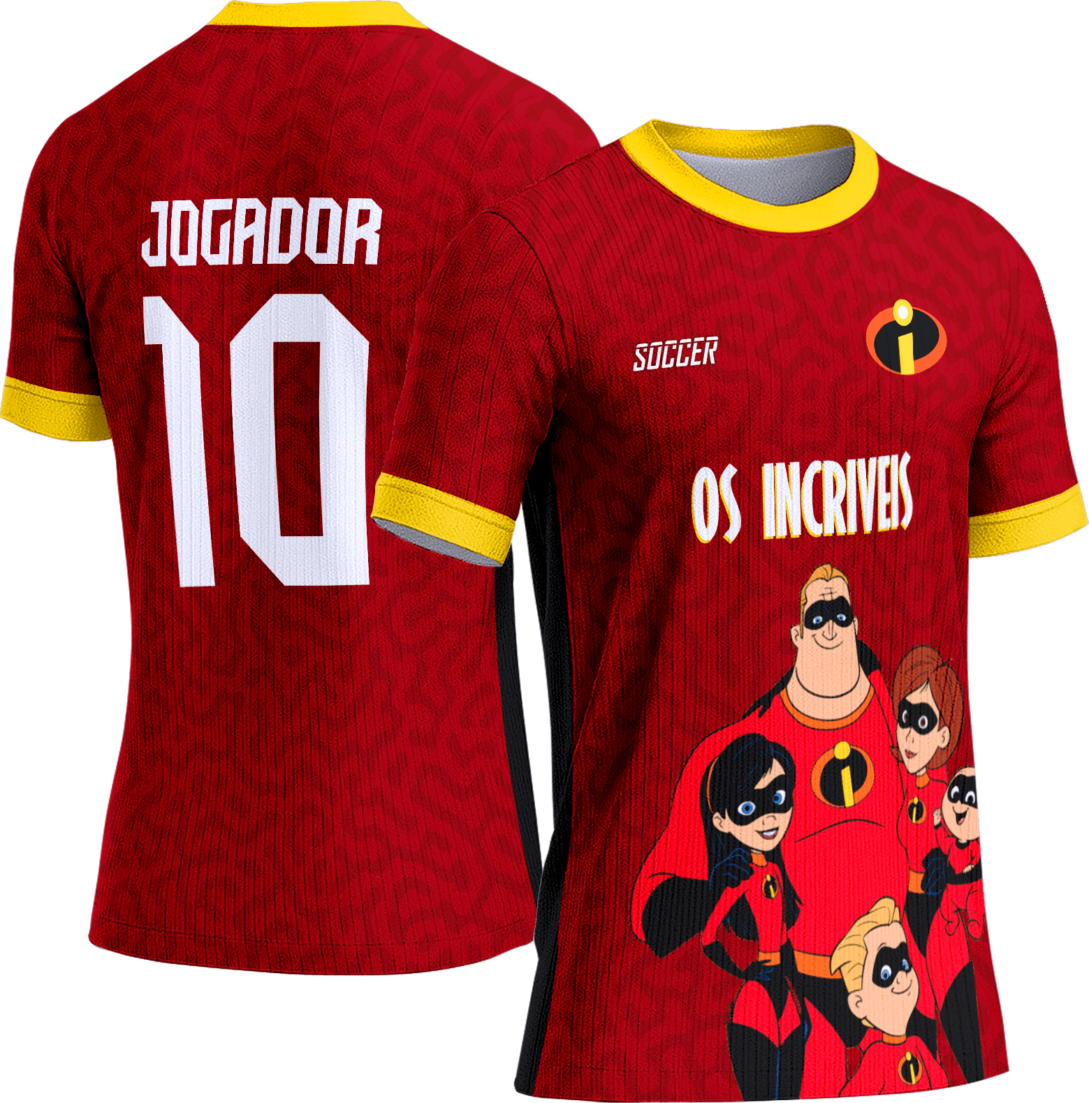 Arte Vetor Camisa Interclasse 707 Os Incríveis