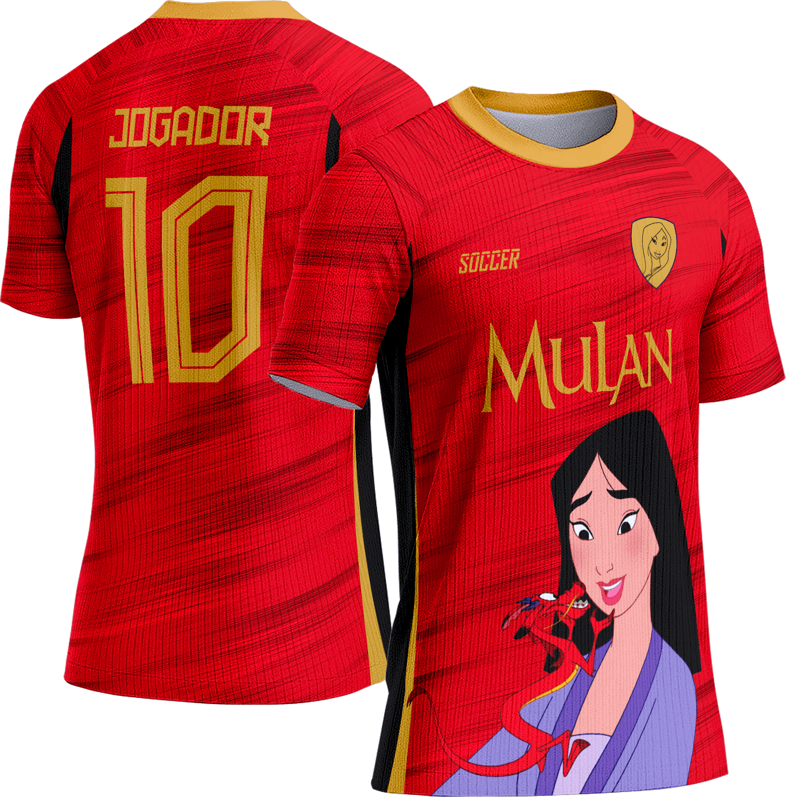 Arte Vetor Camisa Interclasse 708 Mulan