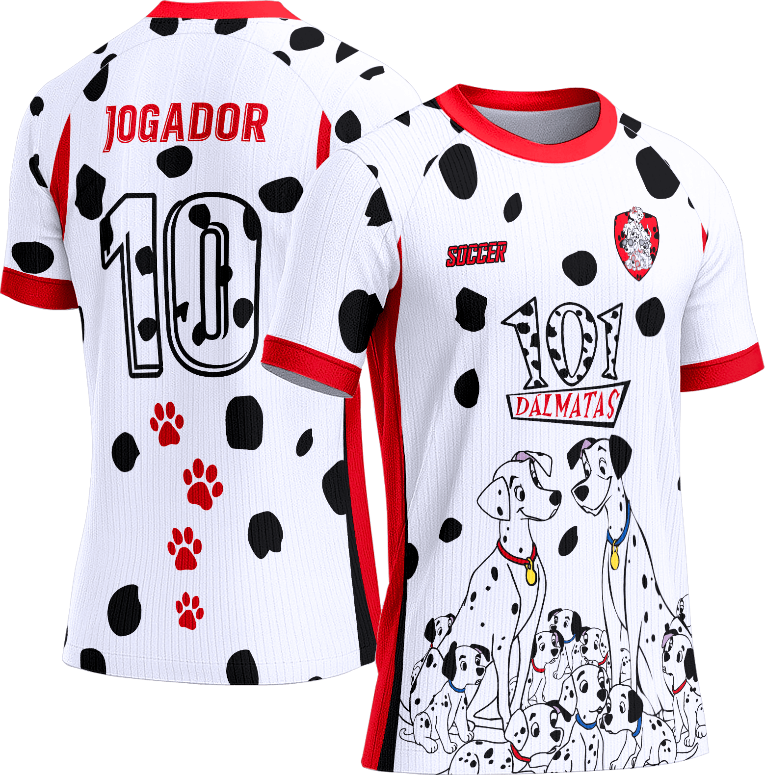 Arte Vetor Camisa Interclasse 710 101 Dálmatas