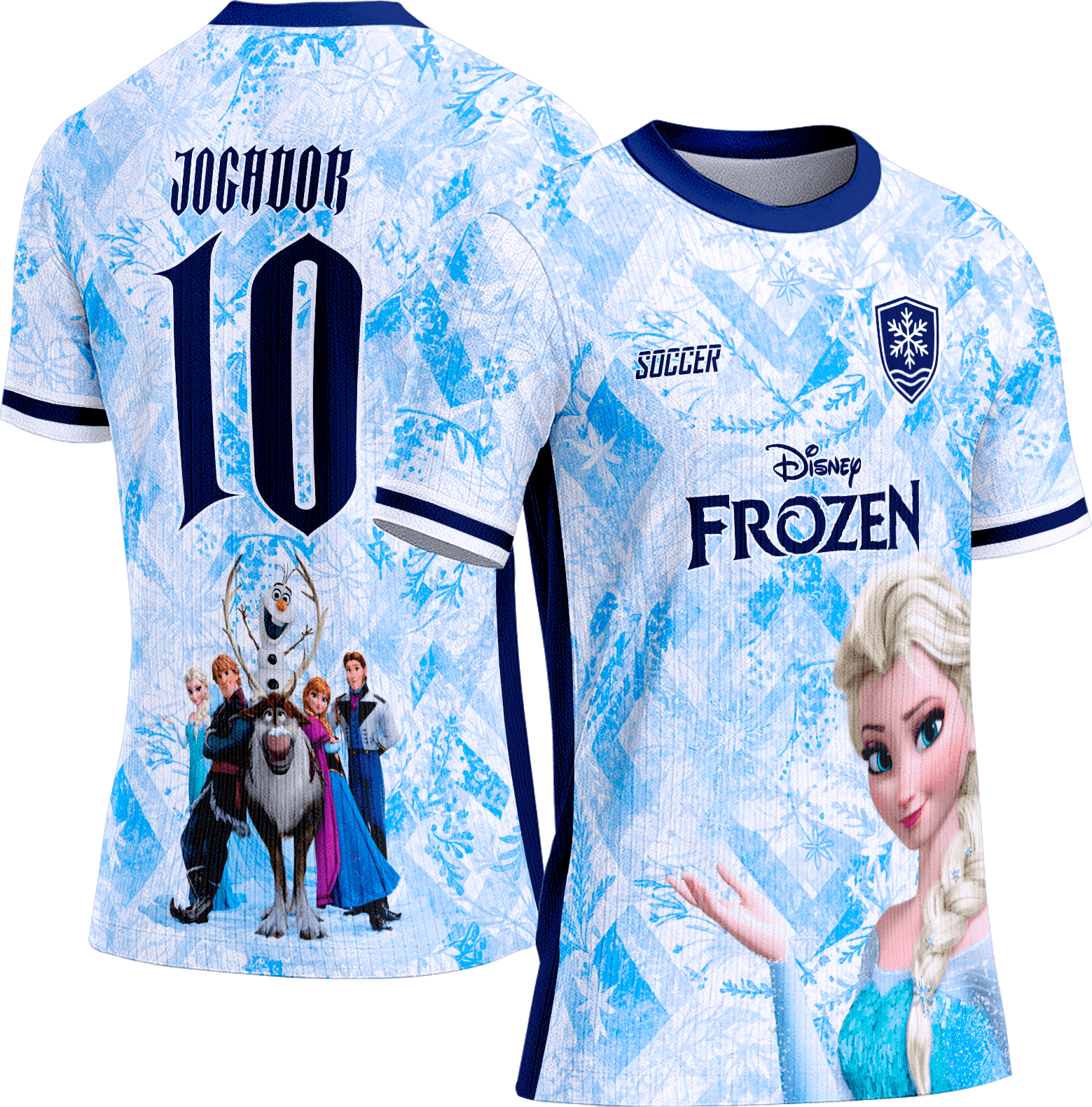 Arte Vetor Camisa Interclasse 712 Frozen