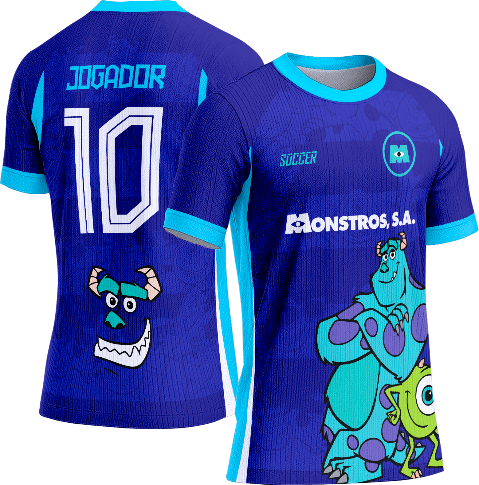 Arte Vetor Camisa Interclasse 714 Monstros S.A