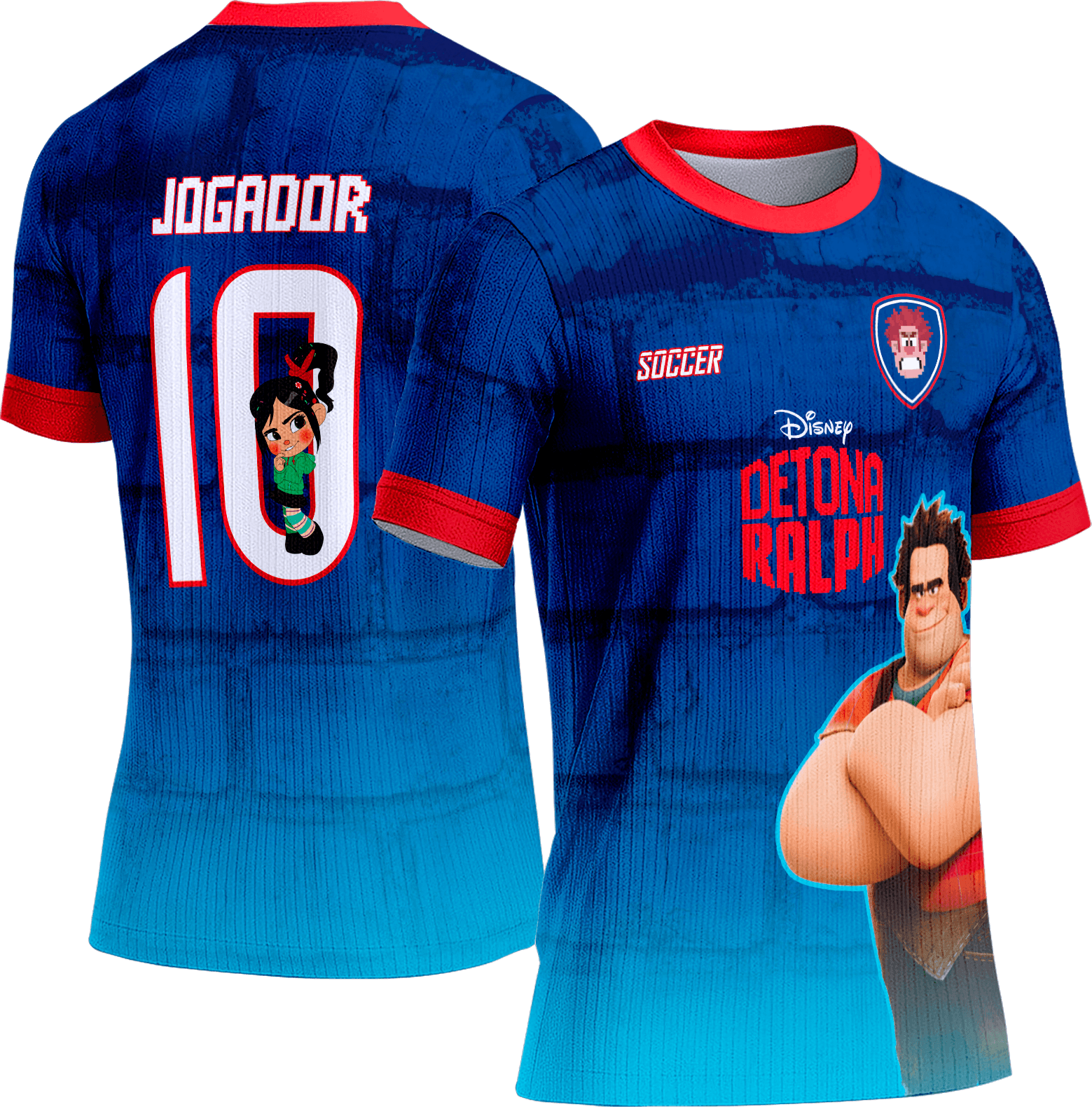 Arte Vetor Camisa Interclasse 716 Detona Ralph