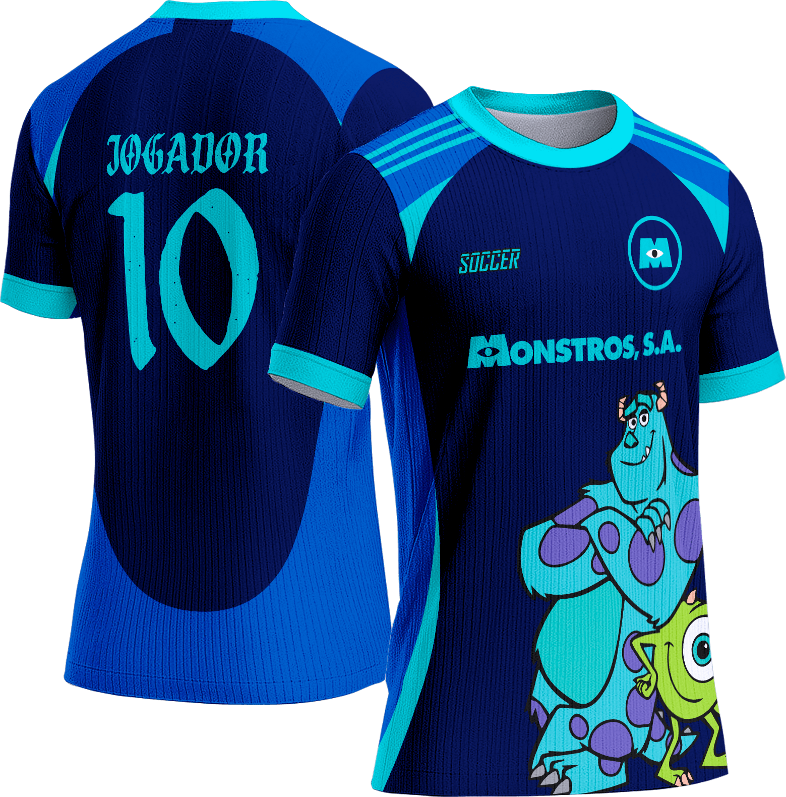Arte Vetor Camisa Interclasse 719 Monstros S.A