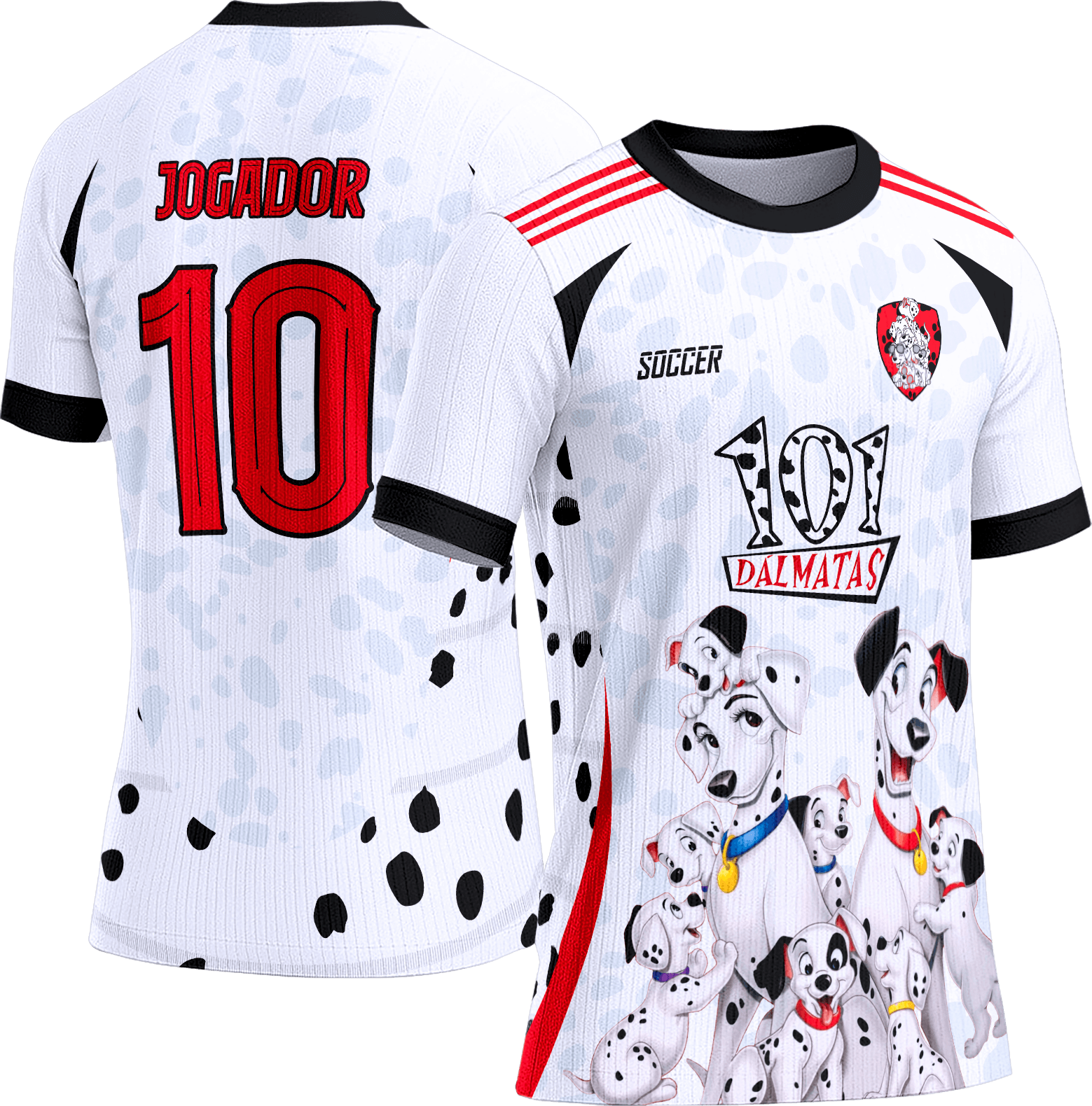 Arte Vetor Camisa Interclasse 726 101 Dálmatas