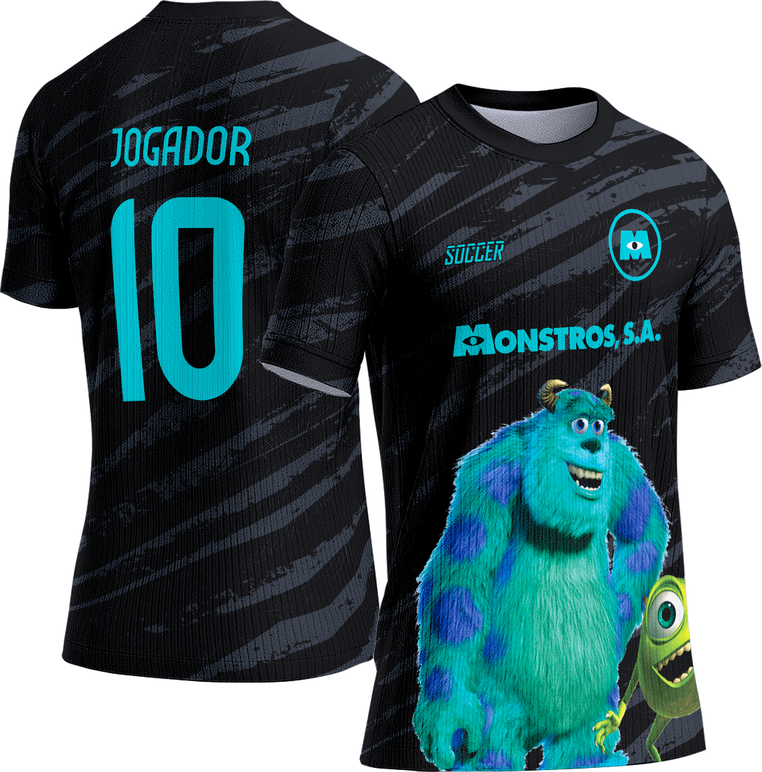 Arte Vetor Camisa Interclasse 727 Monstros S.A