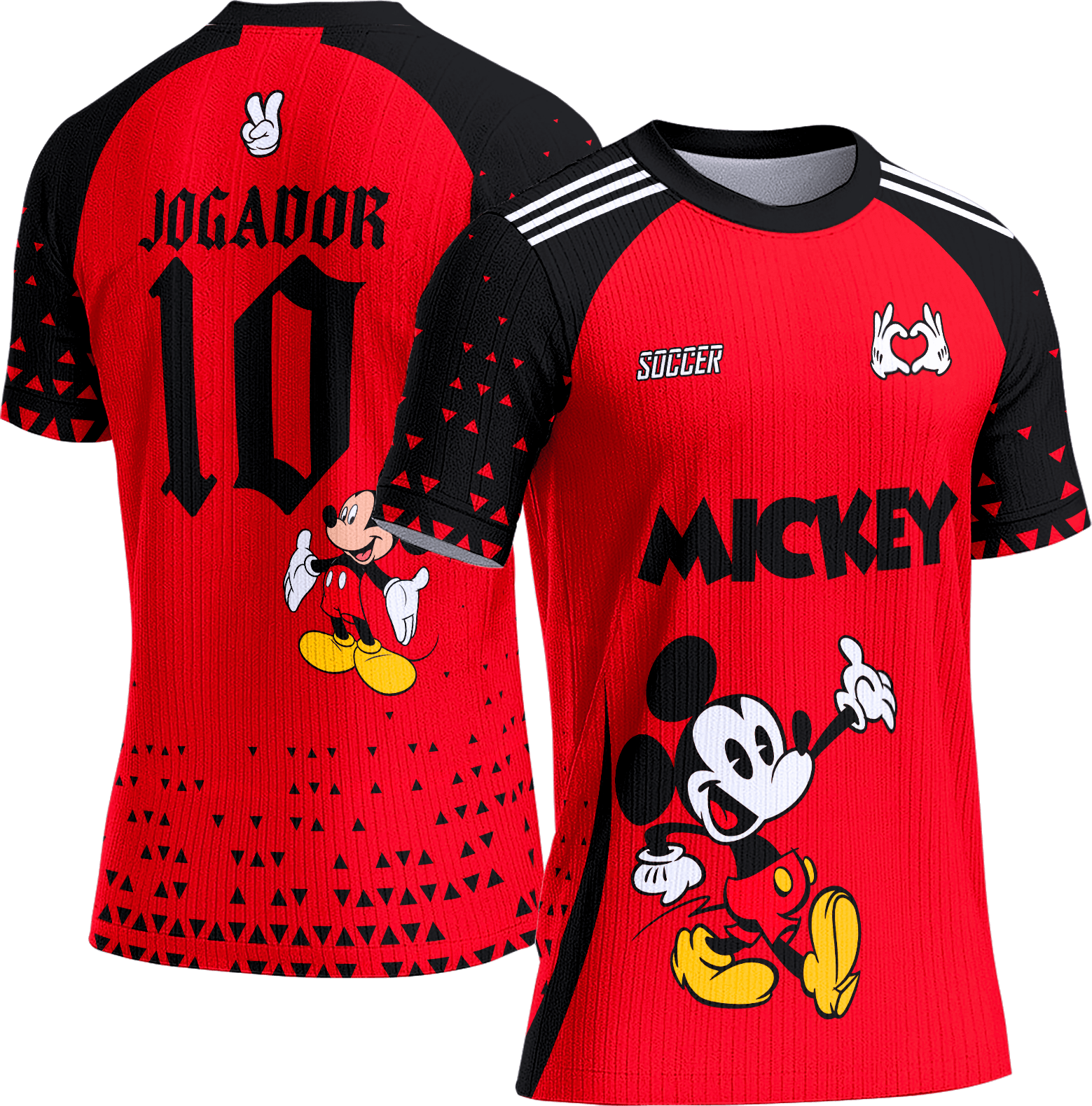 Arte Vetor Camisa Interclasse 728 Mickey