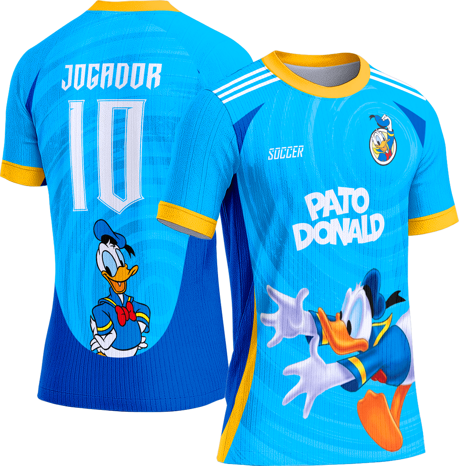 Arte Vetor Camisa Interclasse 733 Pato Donald