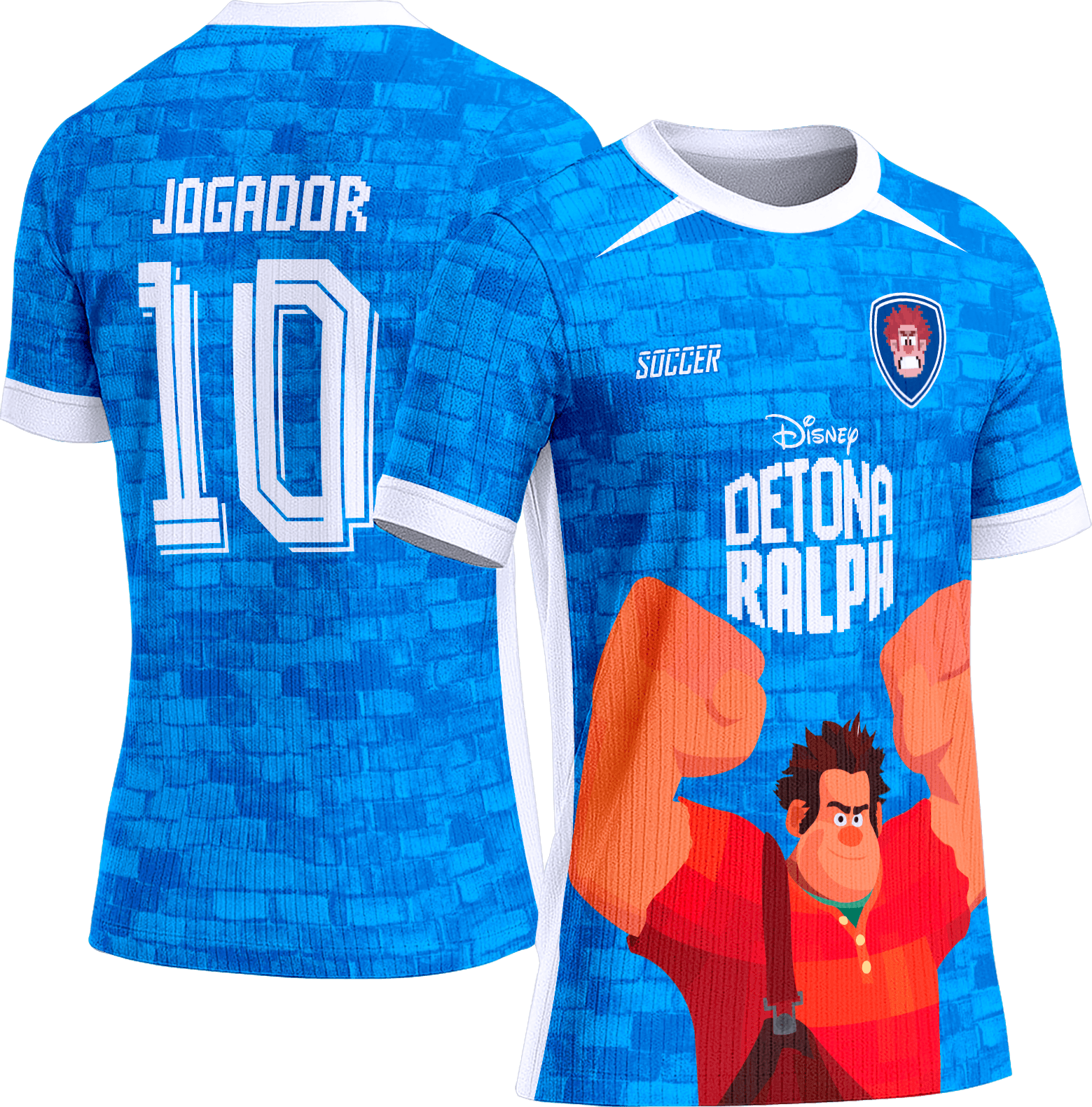 Arte Vetor Camisa Interclasse 737 Detona Ralph