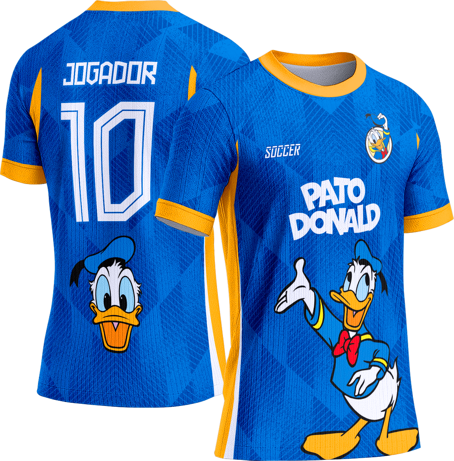 Arte Vetor Camisa Interclasse 739 Pato Donald