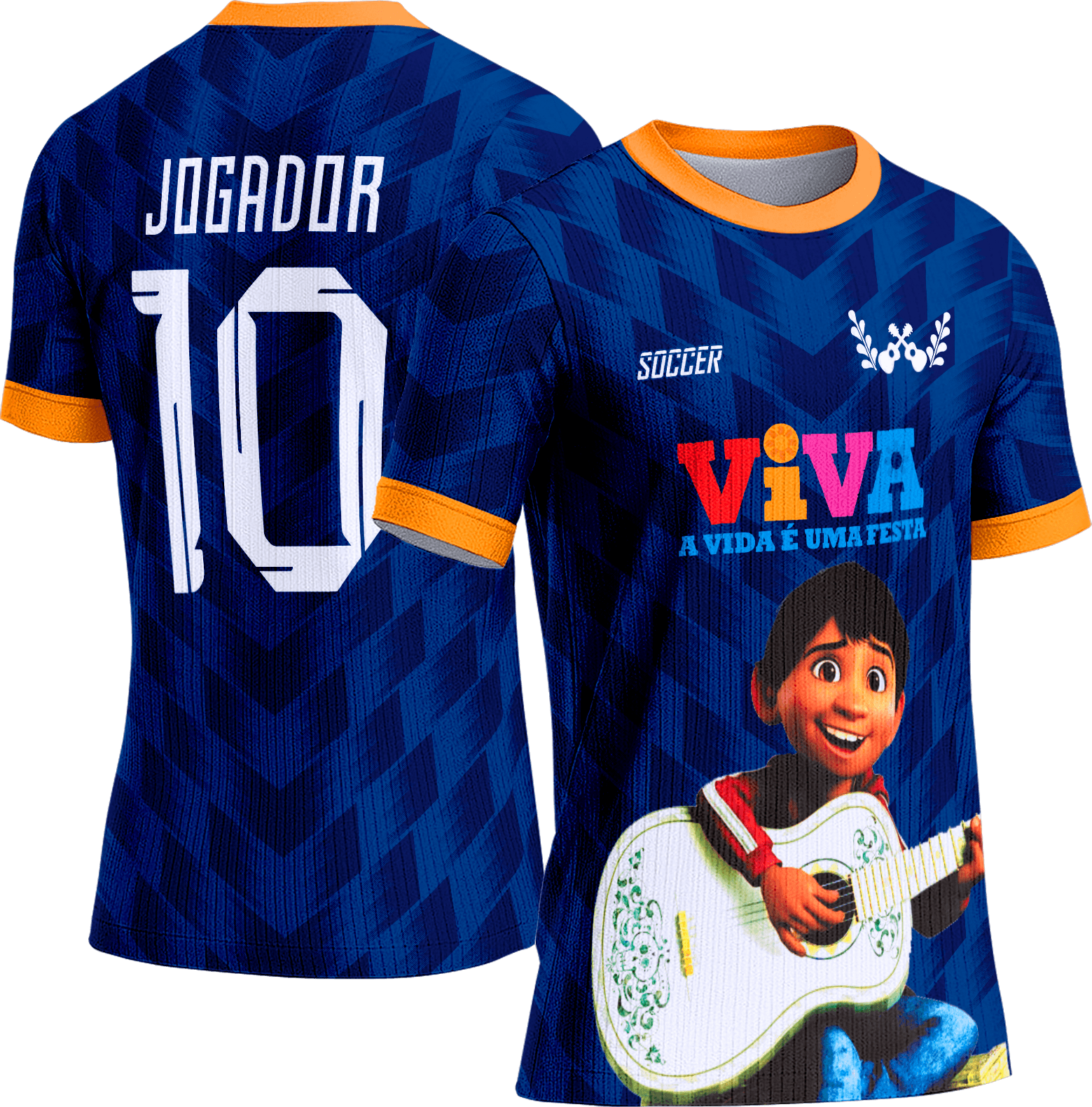 Arte Vetor Camisa Interclasse 742 Viva-A Vida é uma Festa