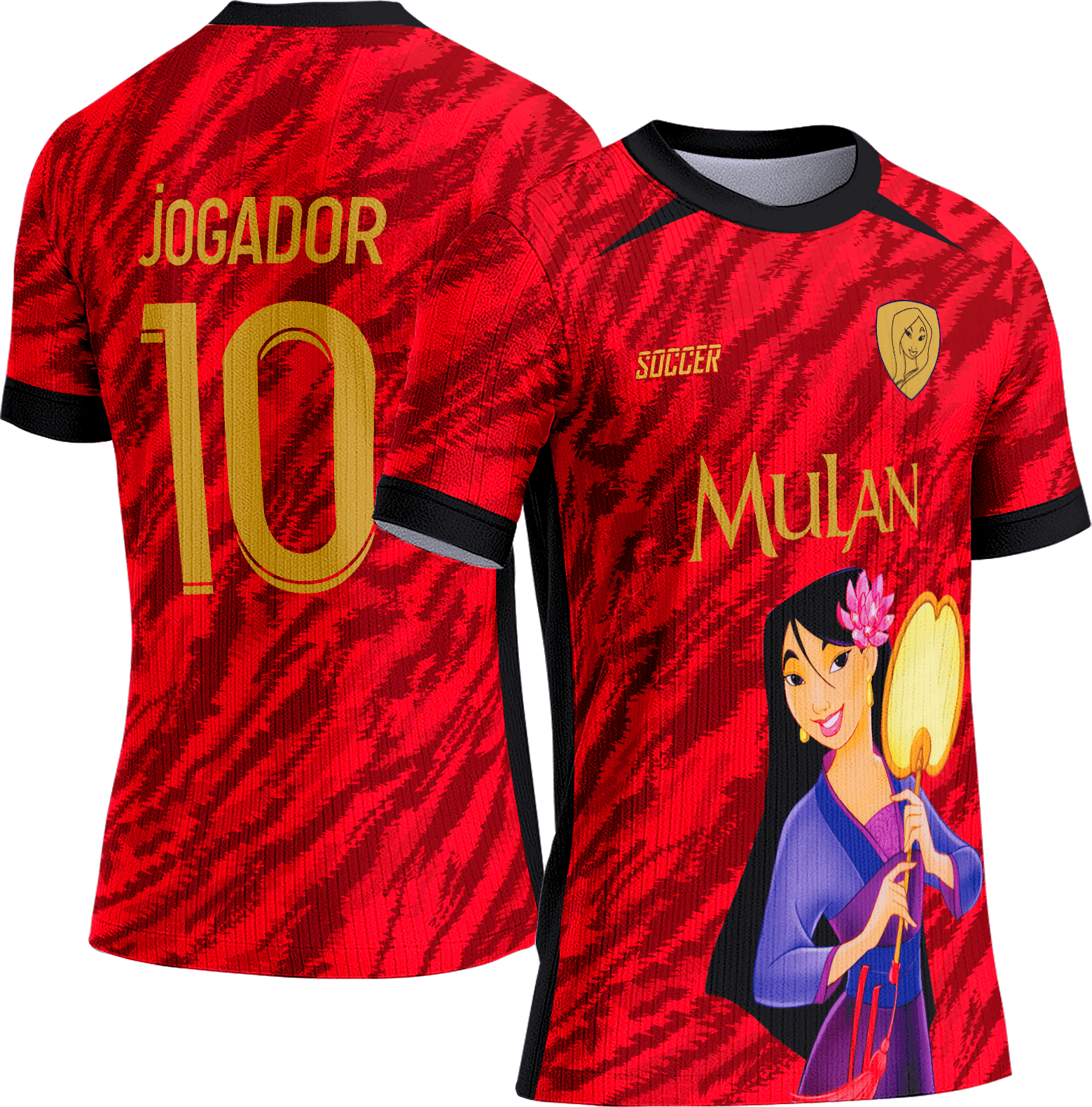 Arte Vetor Camisa Interclasse 747 Mulan