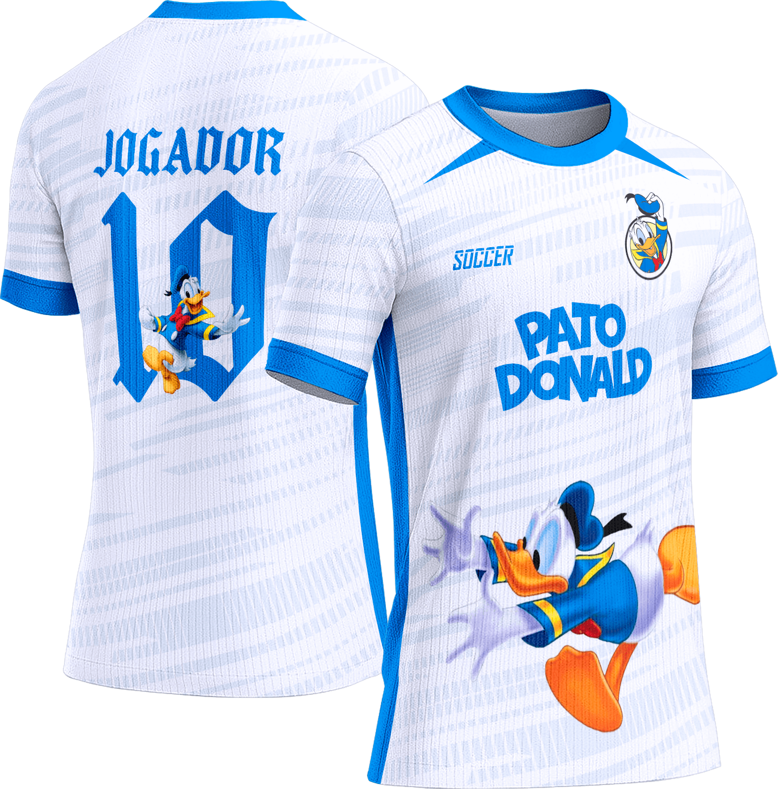 Arte Vetor Camisa Interclasse 750 Pato Donald