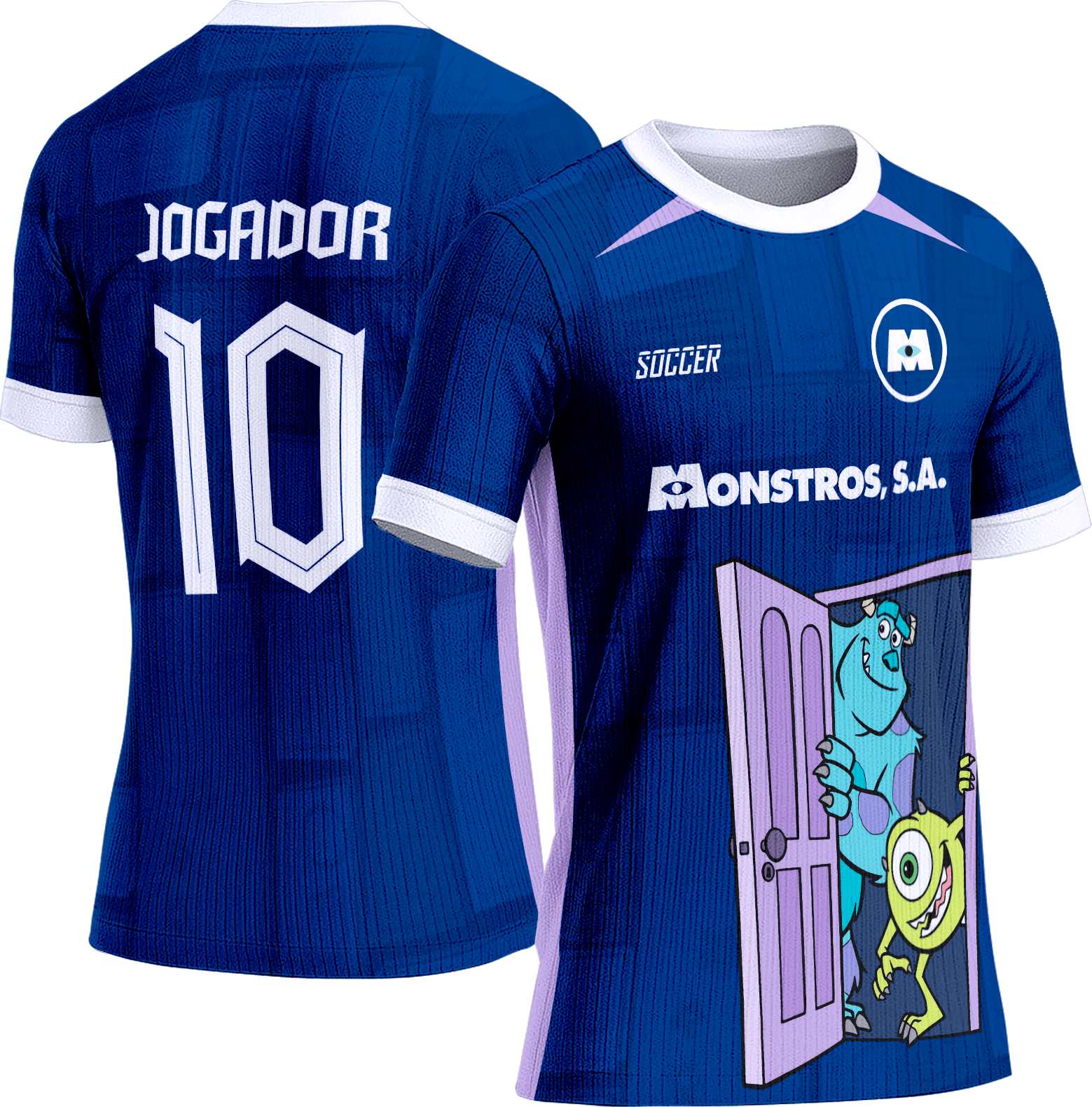 Arte Vetor Camisa Interclasse 754 Monstros S.A