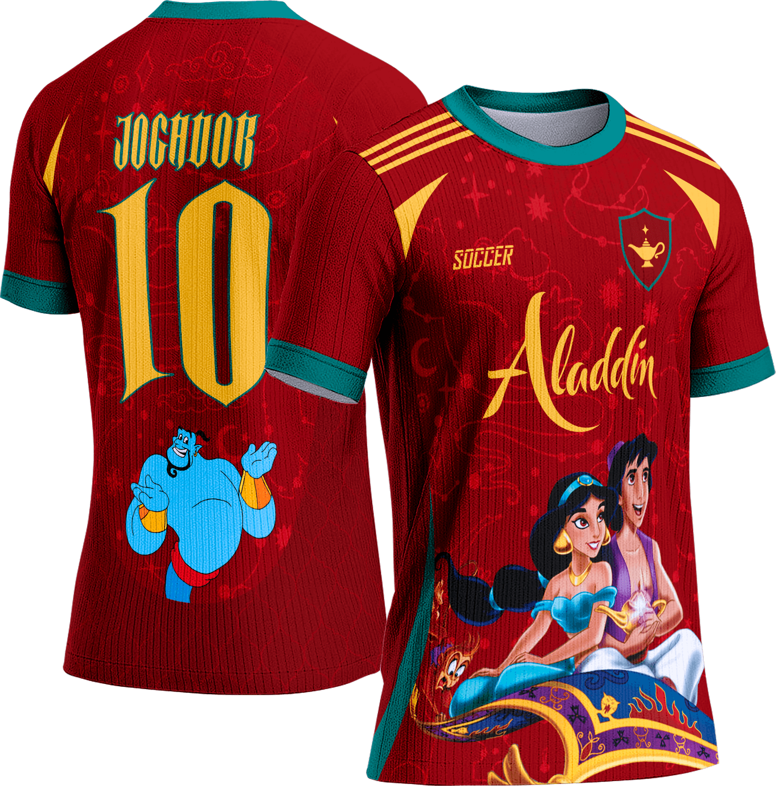 Arte Vetor Camisa Interclasse 757 Aladdin