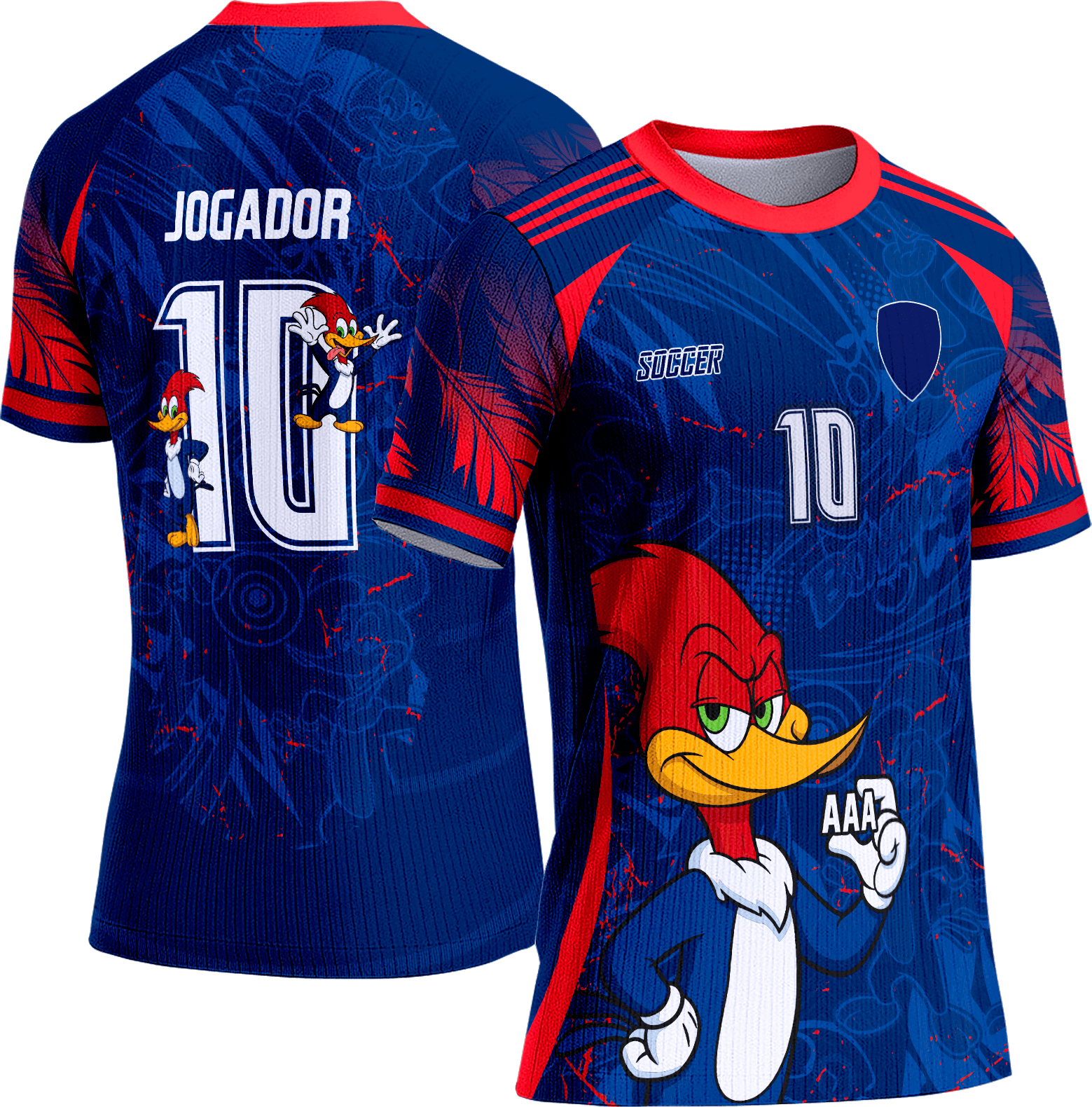 Arte Vetor Camisa Interclasse 765 Pica-Pau