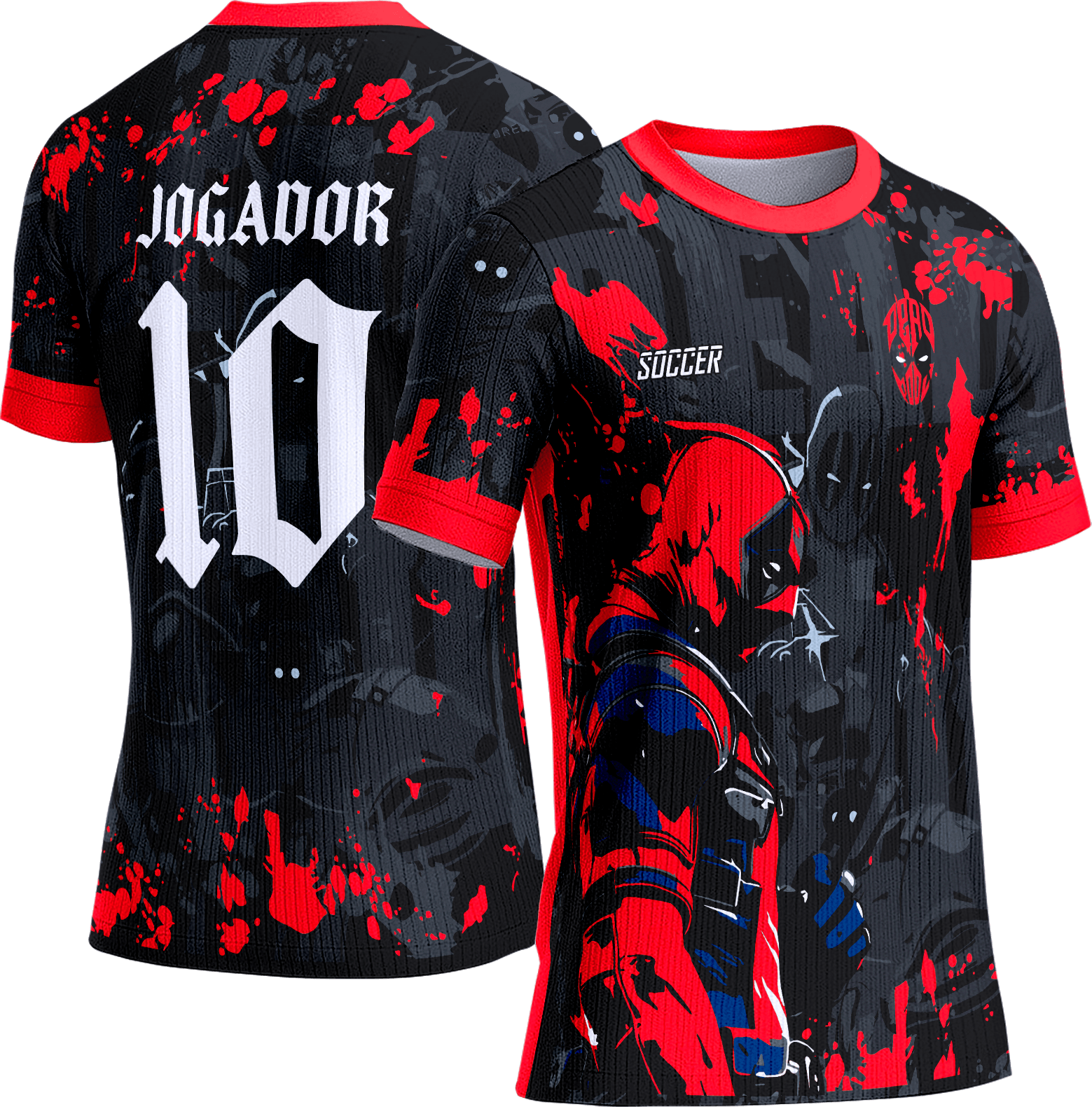 Arte Vetor Camisa Interclasse 776 Deadpooll