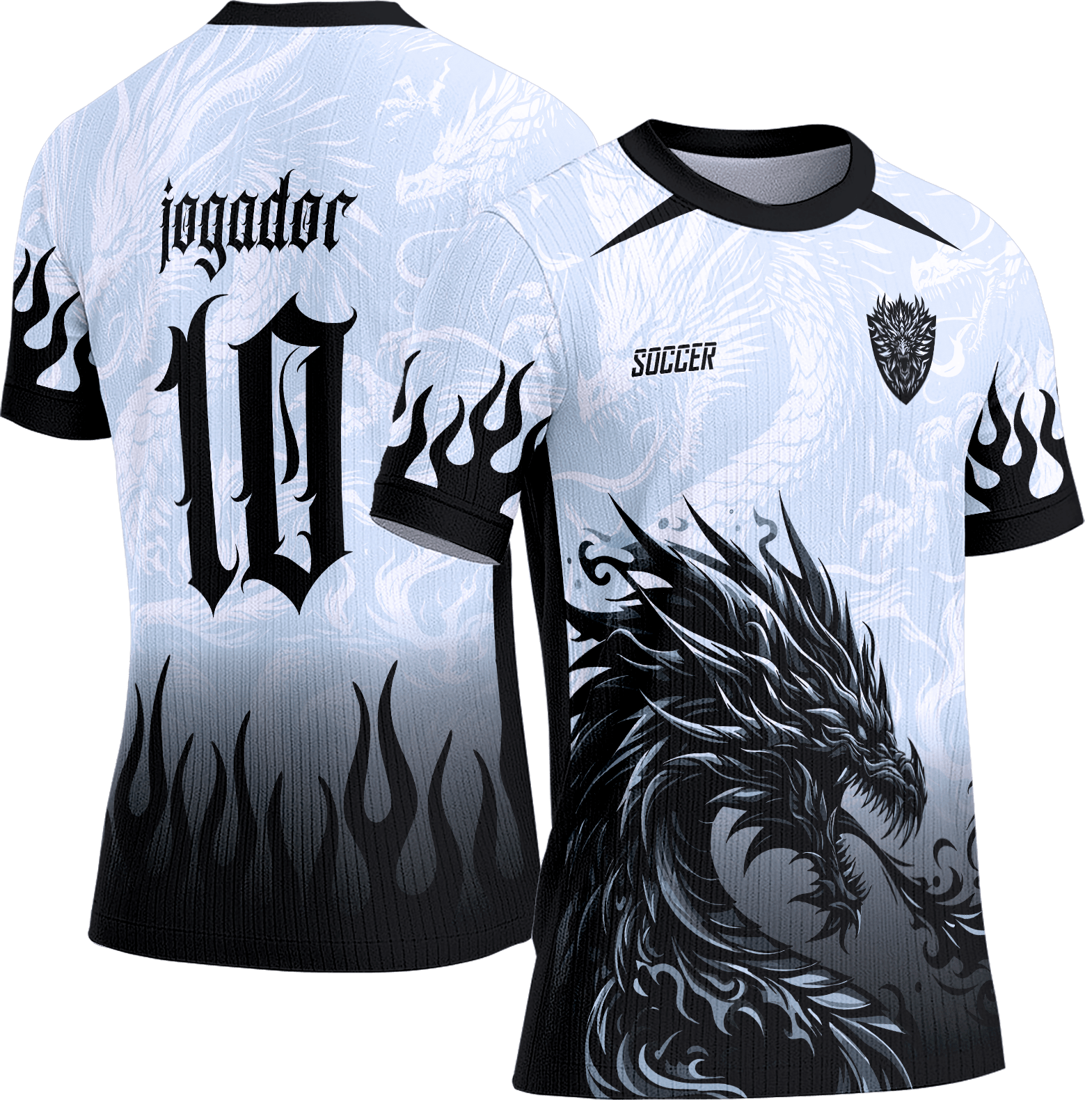 Arte Vetor Camisa Interclasse 785 Dragão