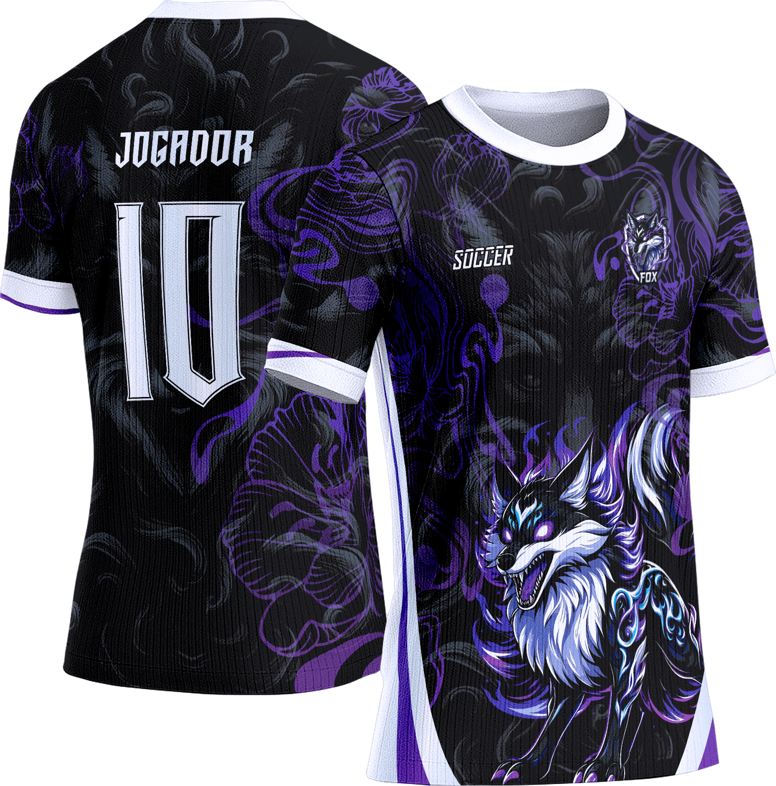 Arte Vetor Camisa Interclasse 786 Raposa Roxa