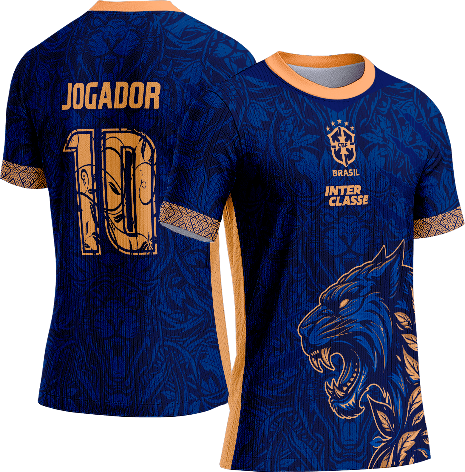 Arte Vetor Camisa Interclasse 794 Pantera Azul