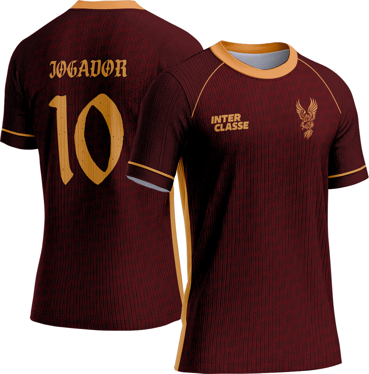 Arte Vetor Camisa Interclasse 805 Fenix Vinho