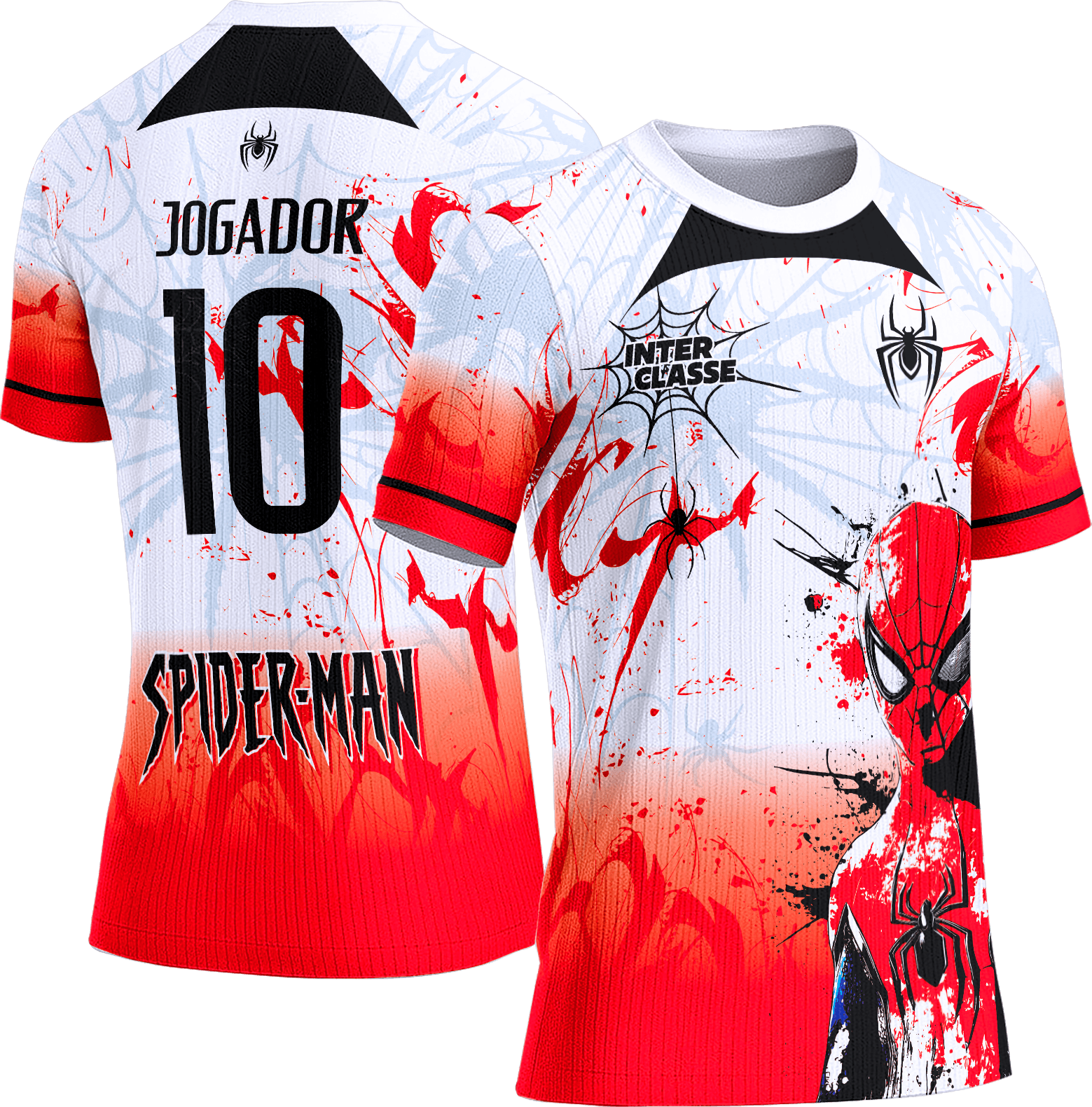Arte Vetor Camisa Interclasse 813 Homem Aranha