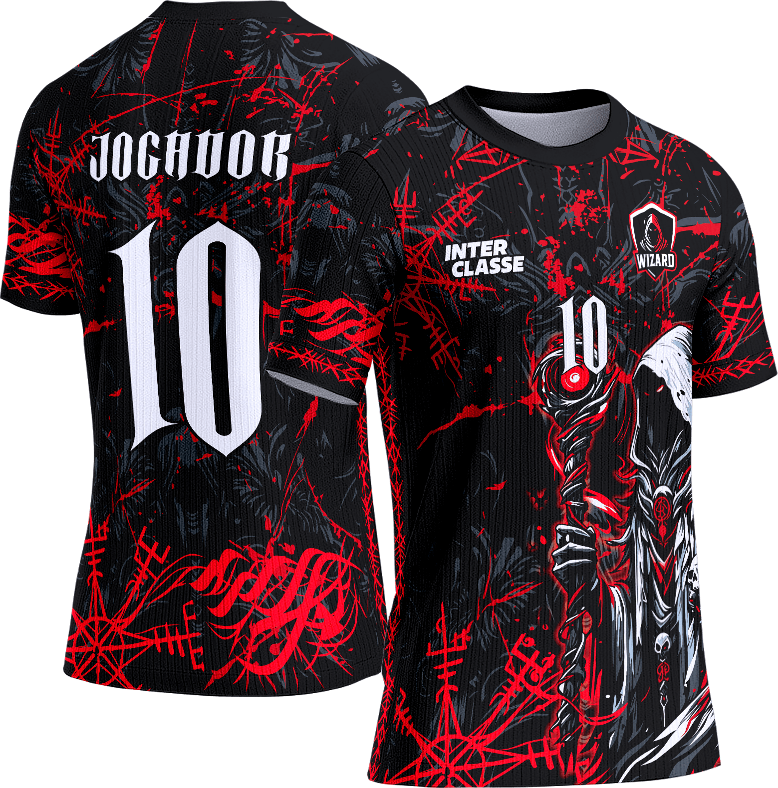 Arte Vetor Camisa Interclasse 832 Feiticeiro