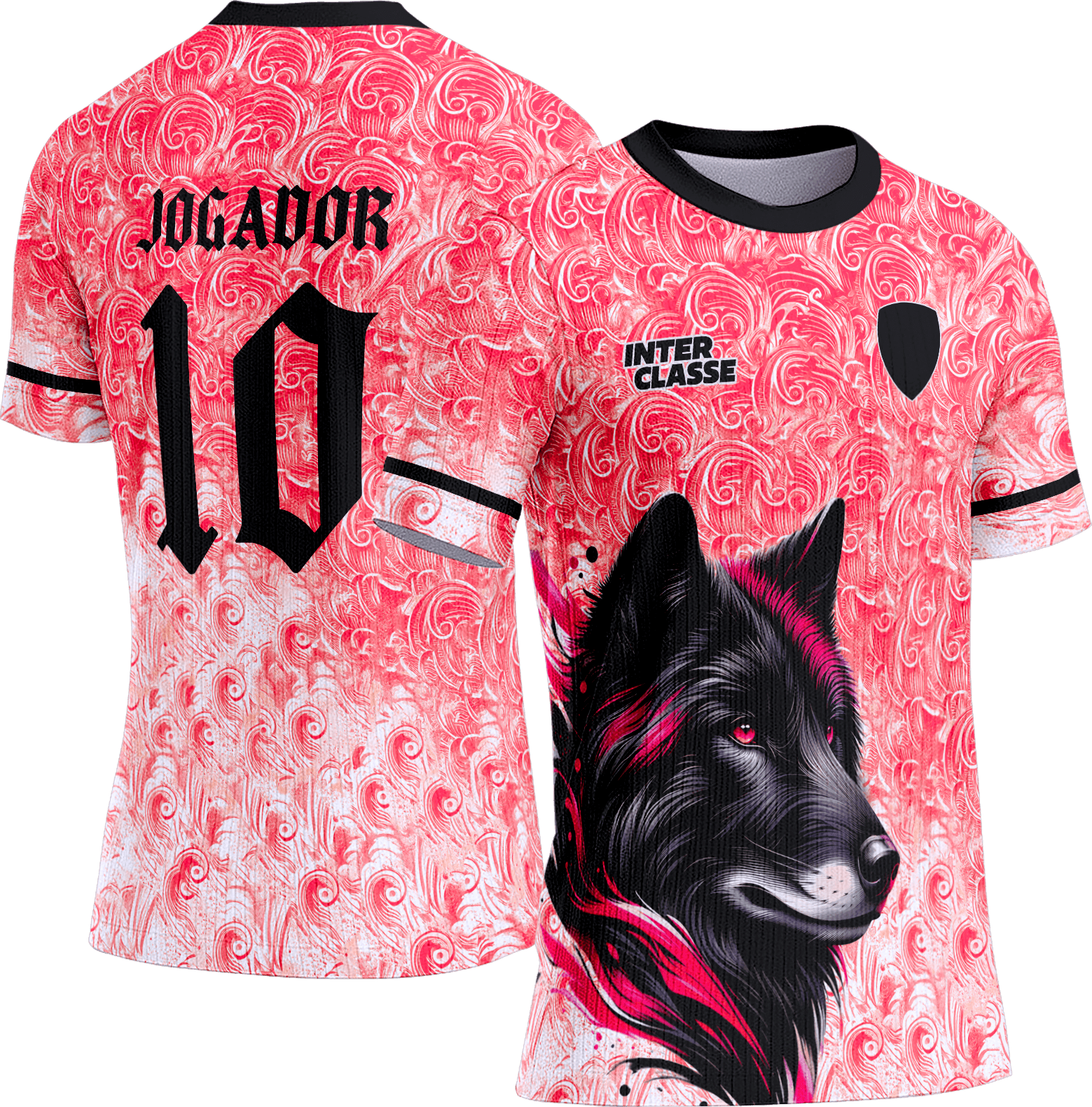 Arte Vetor Camisa Interclasse 847 Lobo