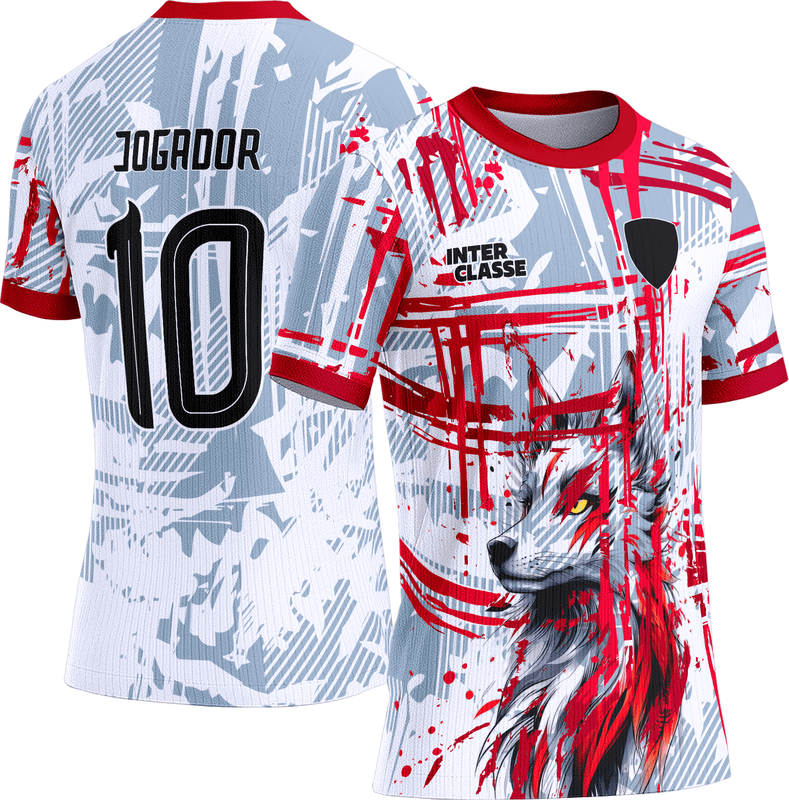 Arte Vetor Camisa Interclasse 858 Lobo