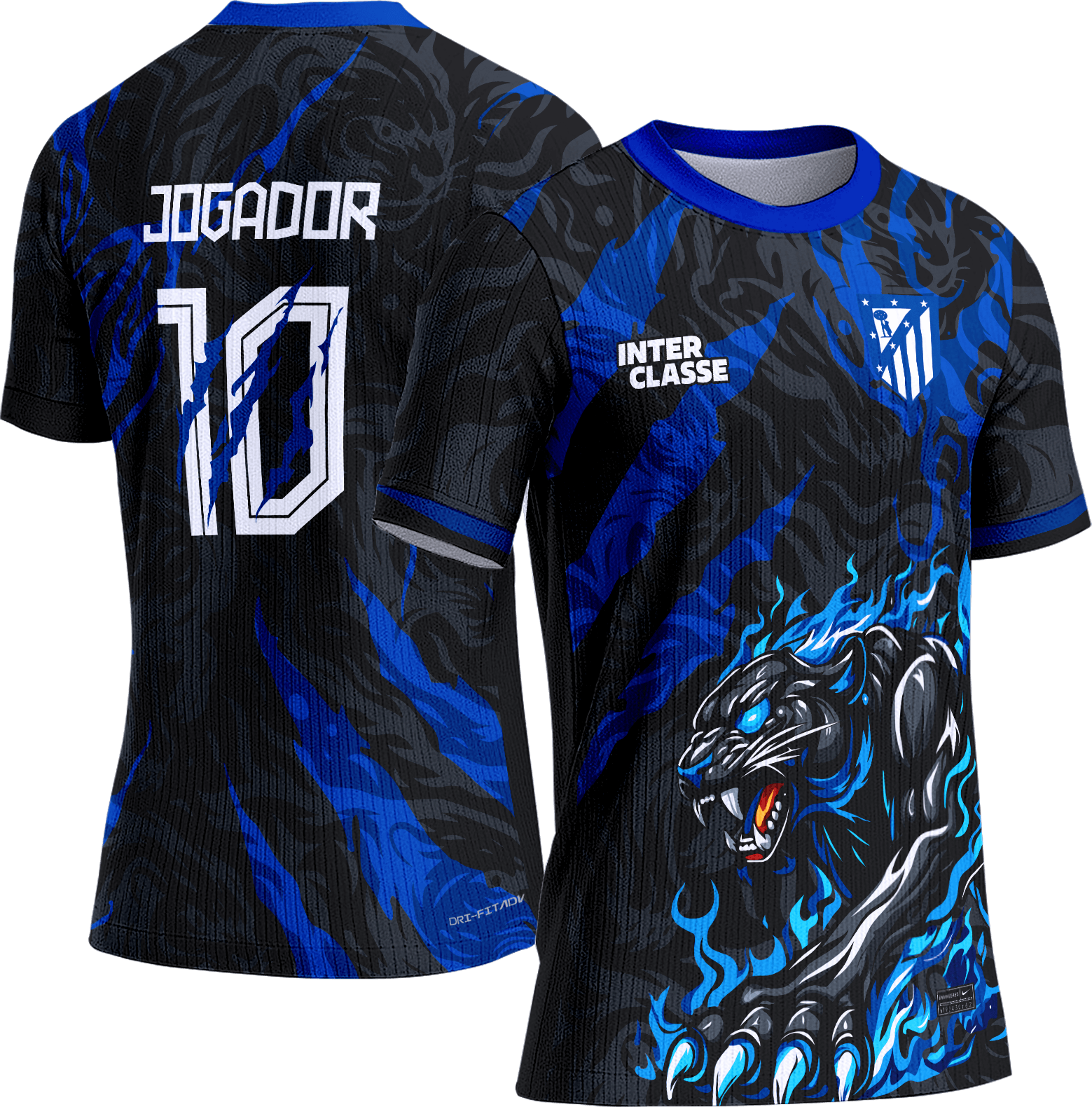 Arte Vetor Camisa Interclasse 860 Pantera
