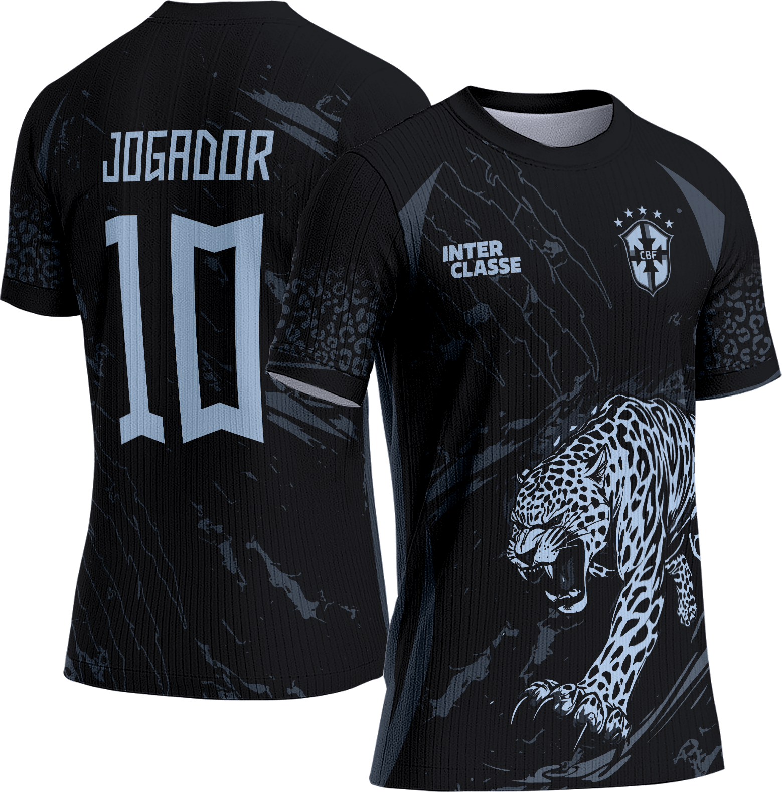 Arte Vetor Camisa Interclasse 865 Onça