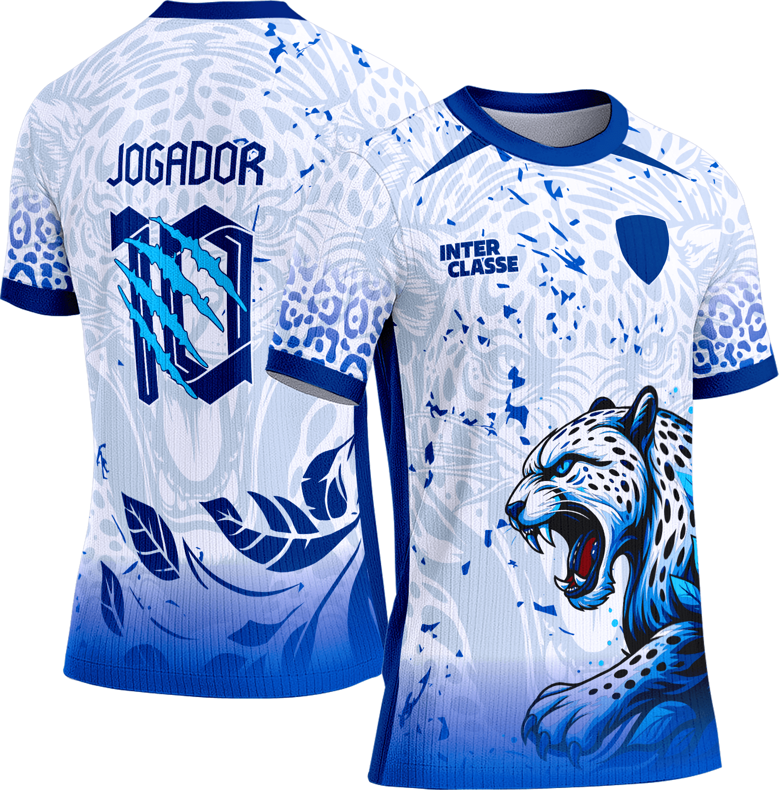 Arte Vetor Camisa Interclasse 884 Onça