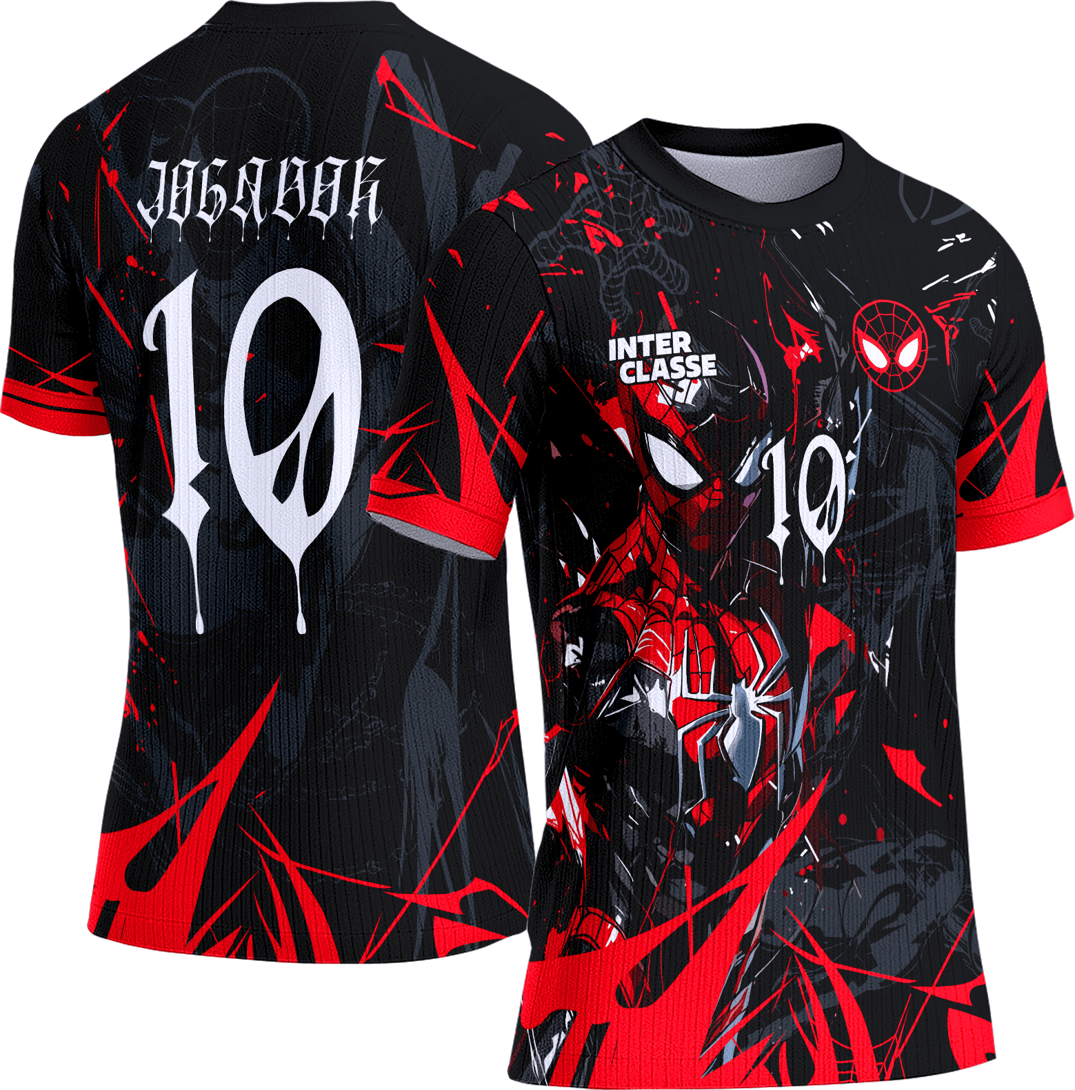 Arte Vetor Camisa Interclasse 886 Homem Aranha