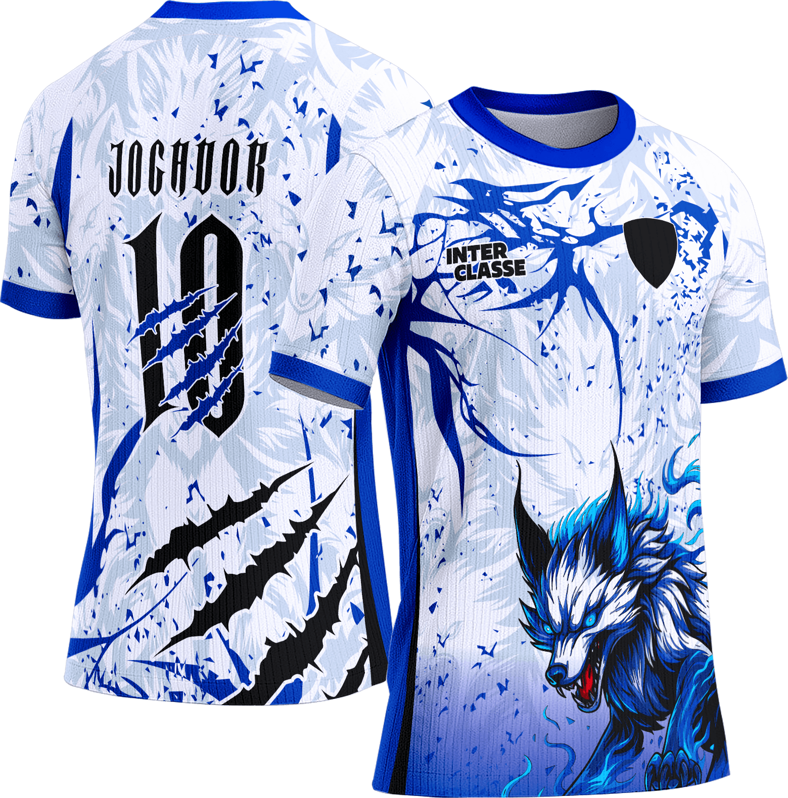 Arte Vetor Camisa Interclasse 889 Lobo