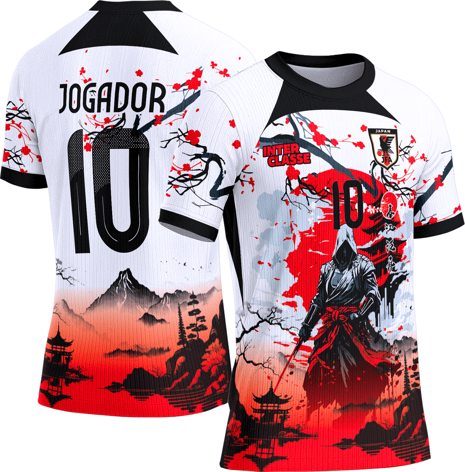 Arte Vetor Camisa Interclasse 894 Samurai