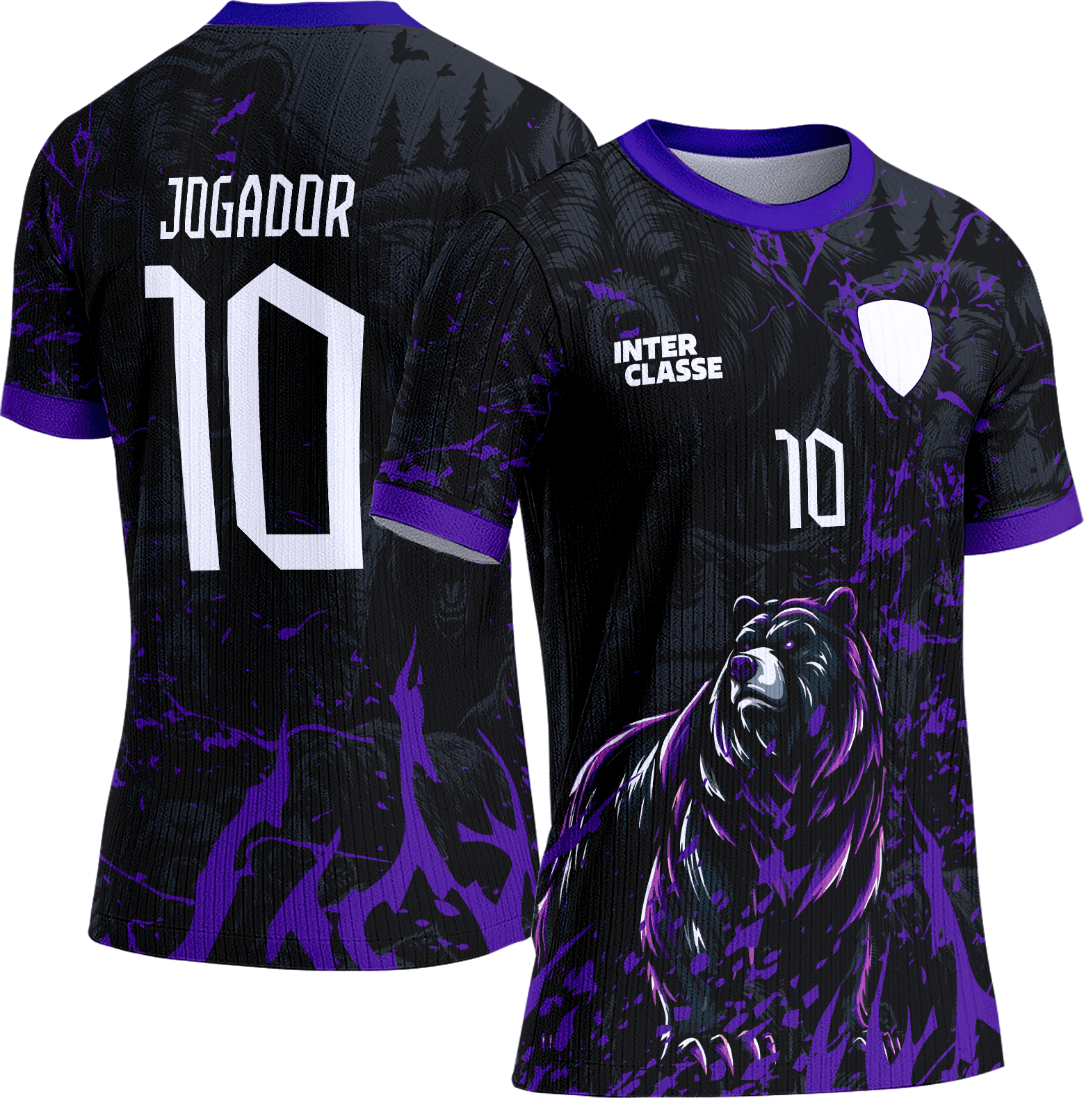 Arte Vetor Camisa Interclasse 900 Urso