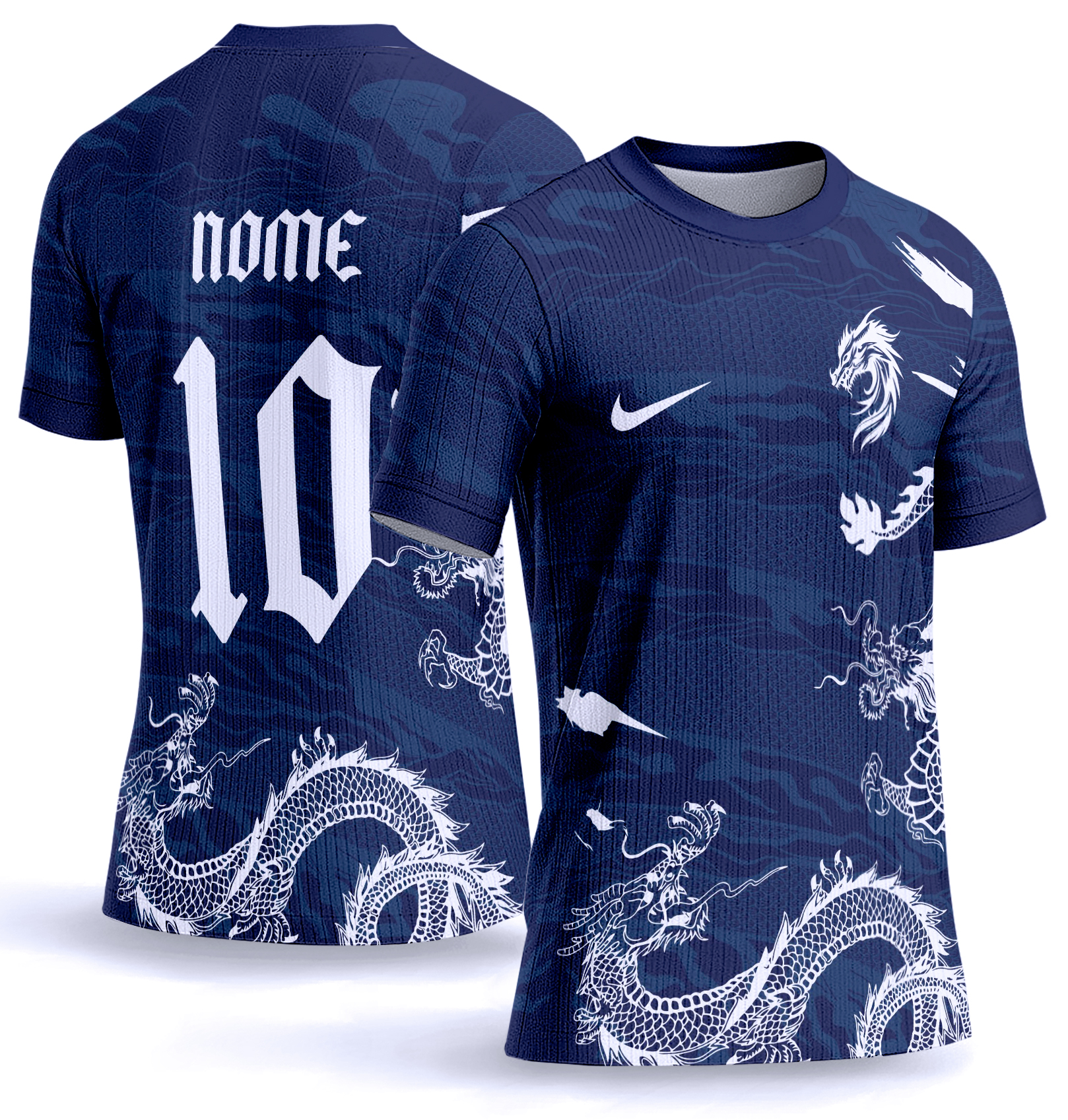Arte Vetor Camisa InterClasse Dragão Mod-907