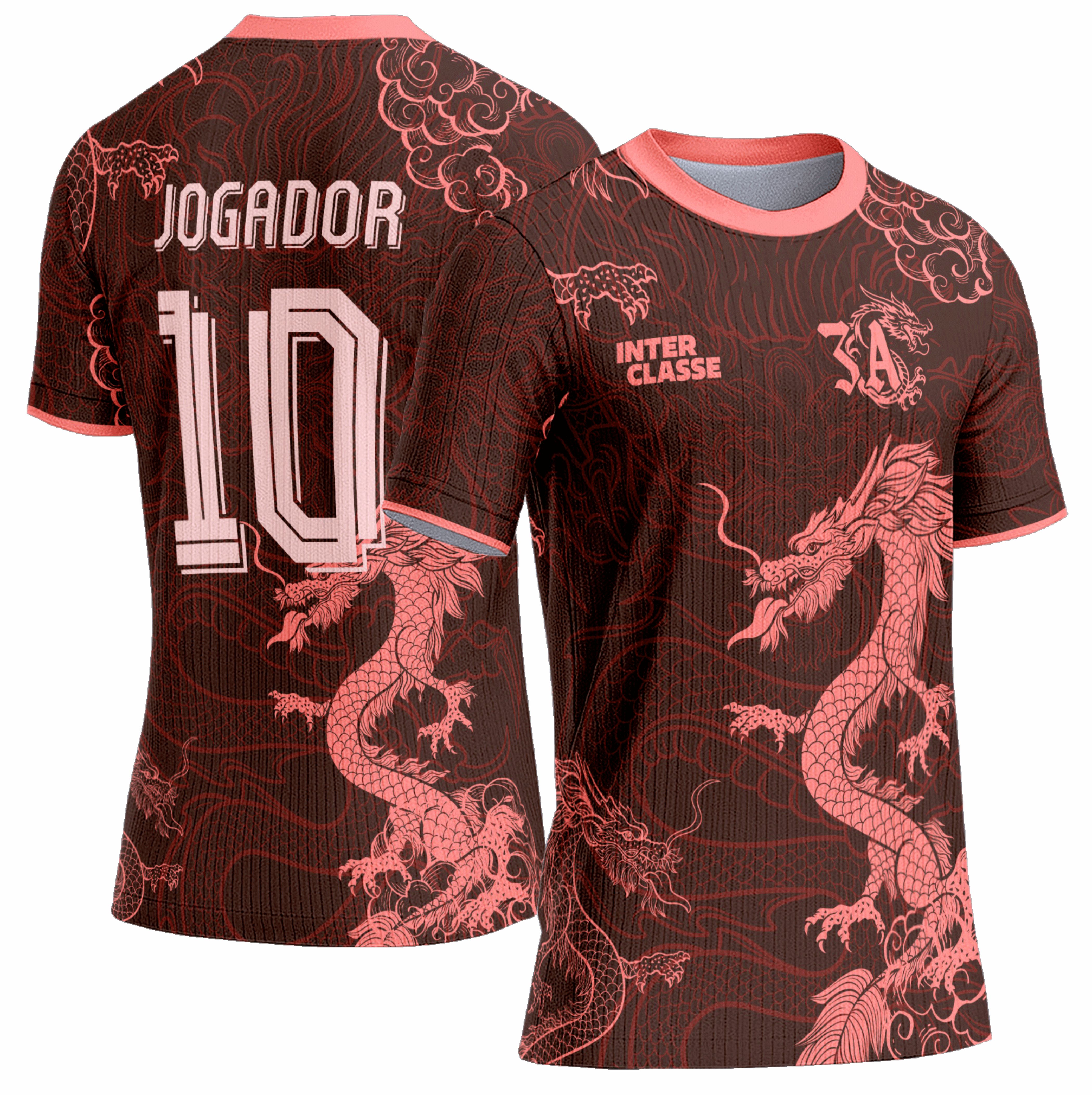 Arte Vetor Camisa Interclasse 0901 Dragão